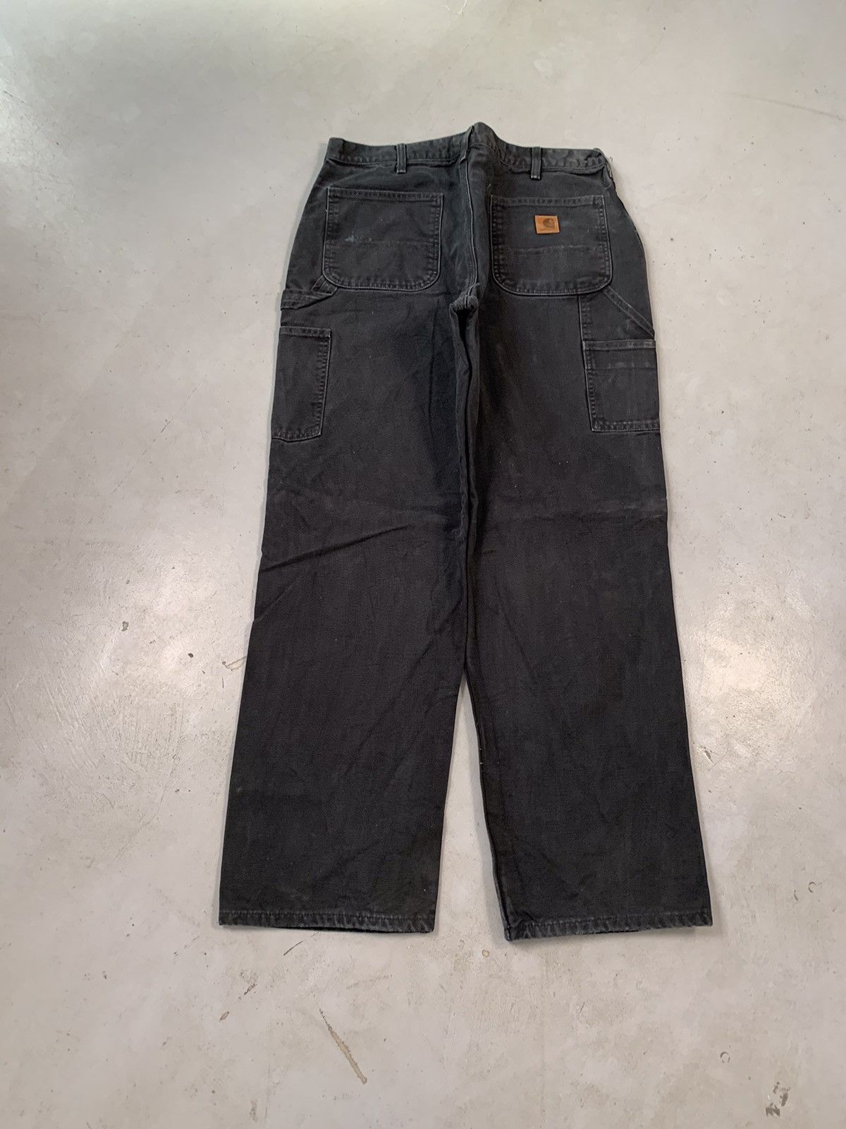 Carhartt Vintage Carhartt B01 BLK double knee workwear denim Size US 34 / EU 50 - 2 Thumbnail