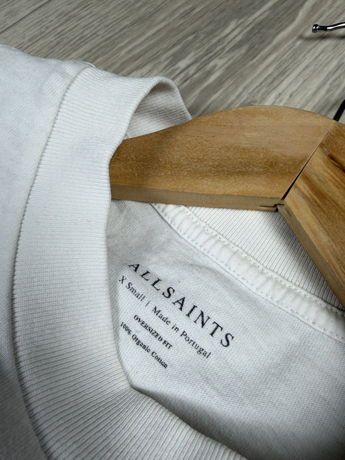 Allsaints Allsaints London Oversized Big Logo T Shirt Size US S / EU 44-46 / 1 - 10 Thumbnail