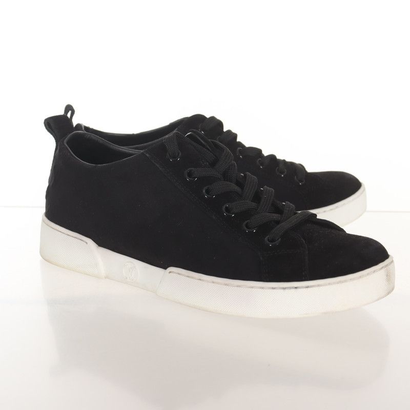 Louis Vuitton Louis Vuitton Black Casual Sneakers 0079 Size US 5.5 / EU 38 - 1 Thumbnail