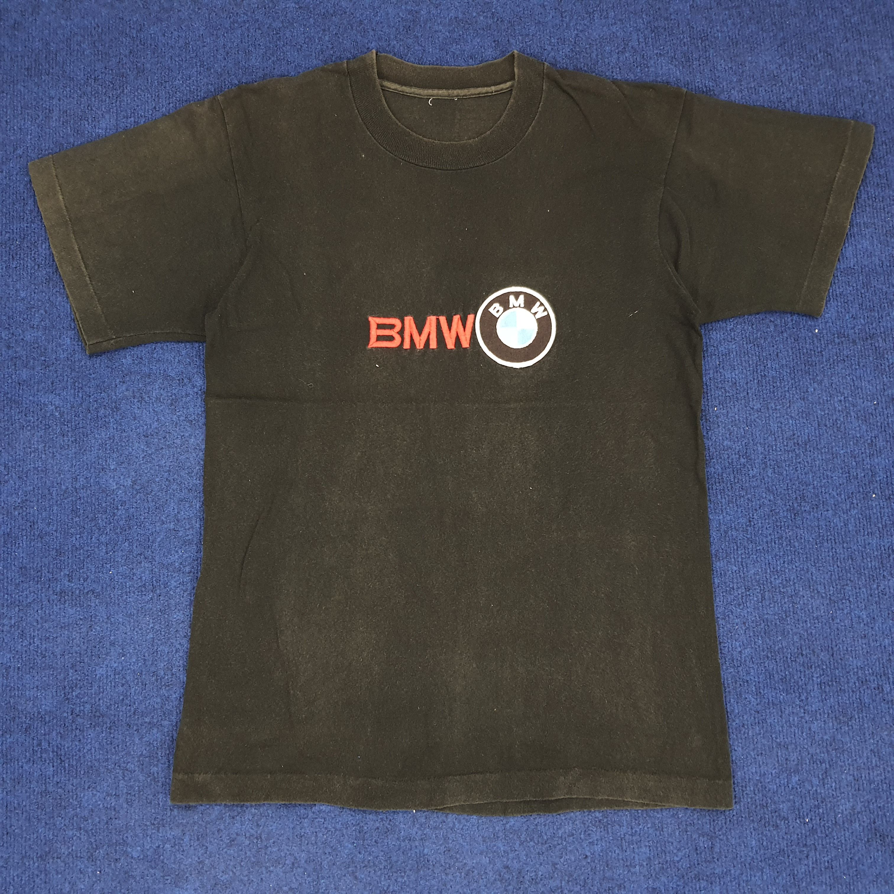 BMW × Vintage Vintage BMW Embroidery Logo Motorsports T-shirt Size US S / EU 44-46 / 1 - 1 Thumbnail