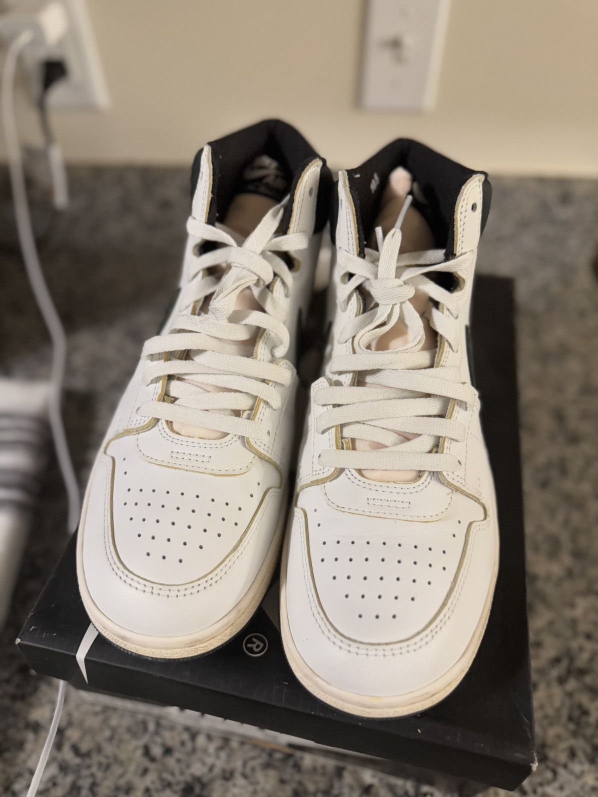 Jordan Brand × Nike Size 10.5 - Nike Air Ship x A Ma Maniere | DX4976-100 Size US 10.5 / EU 43-44 - 6 Thumbnail