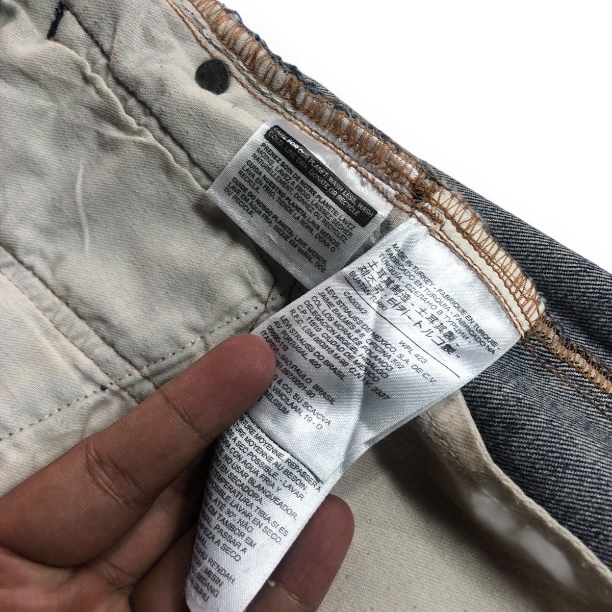 Levi's Made & Crafted LEVIS MADE & CRAFT SELVEDGE X LEVIS BLUE TAB JEANS Size US 30 / EU 46 - 14 Thumbnail