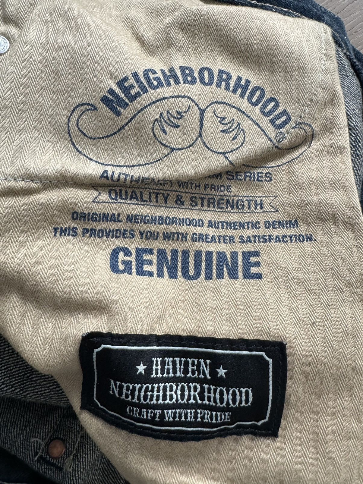 Neighborhood NEIGHBORHOOD x HAVEN Savage DP MID 14oz Jeans Denim Size US 32 / EU 48 - 9 Thumbnail