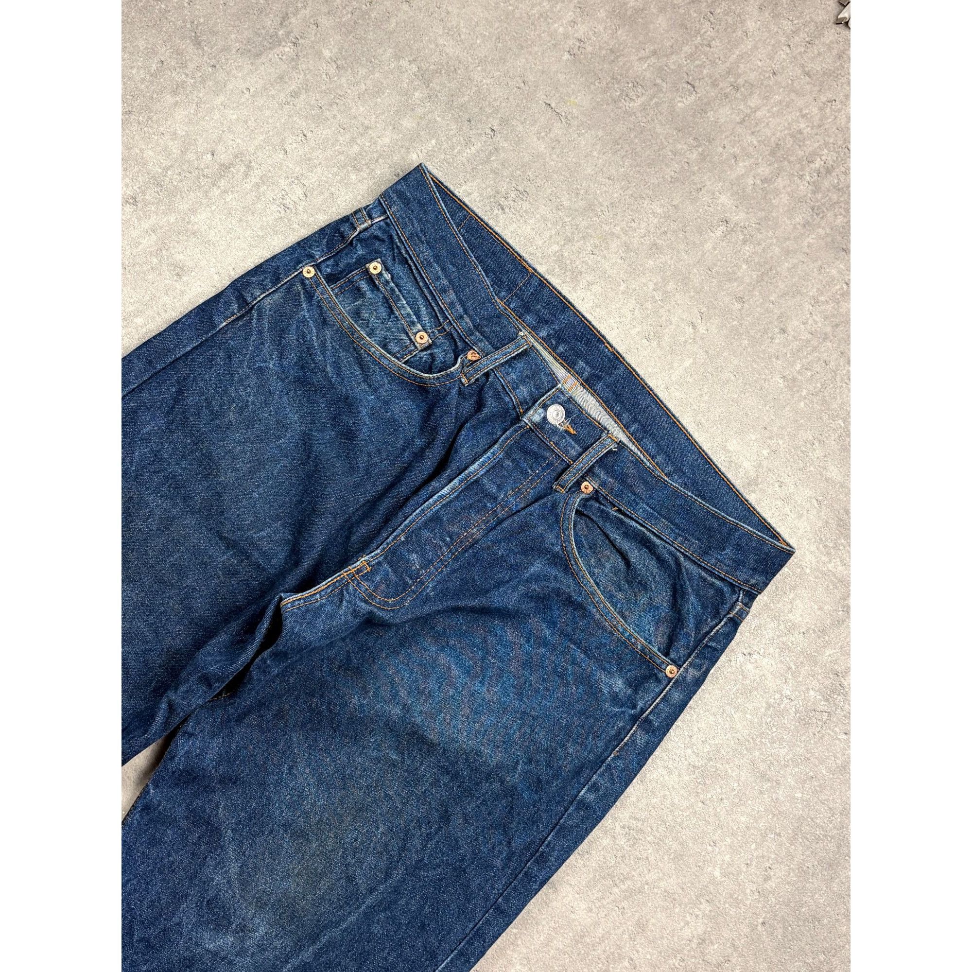 Levi's Vintage Levis 501 Distressed Raw Hem Denim Jeans 34x30 stree Size US 34 / EU 50 - 5 Thumbnail