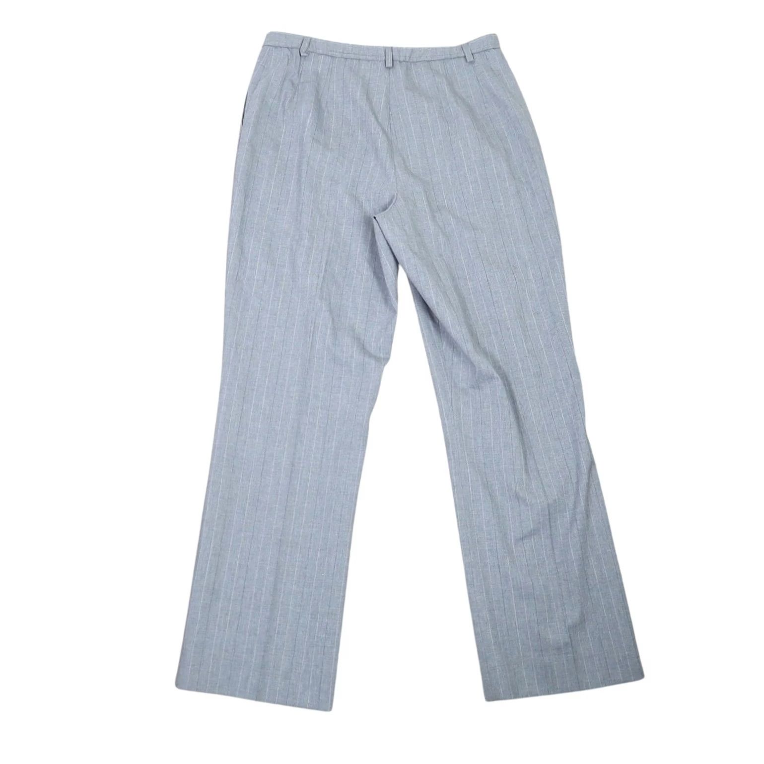Pendleton Pendleton grey glen plaid high rise straight leg trouser pants 12 Womens Wool Polyester Spandex Dress Pants Workwear Plaid Grey Rise High Size 34" / US 12 / IT 48 - 3 Thumbnail