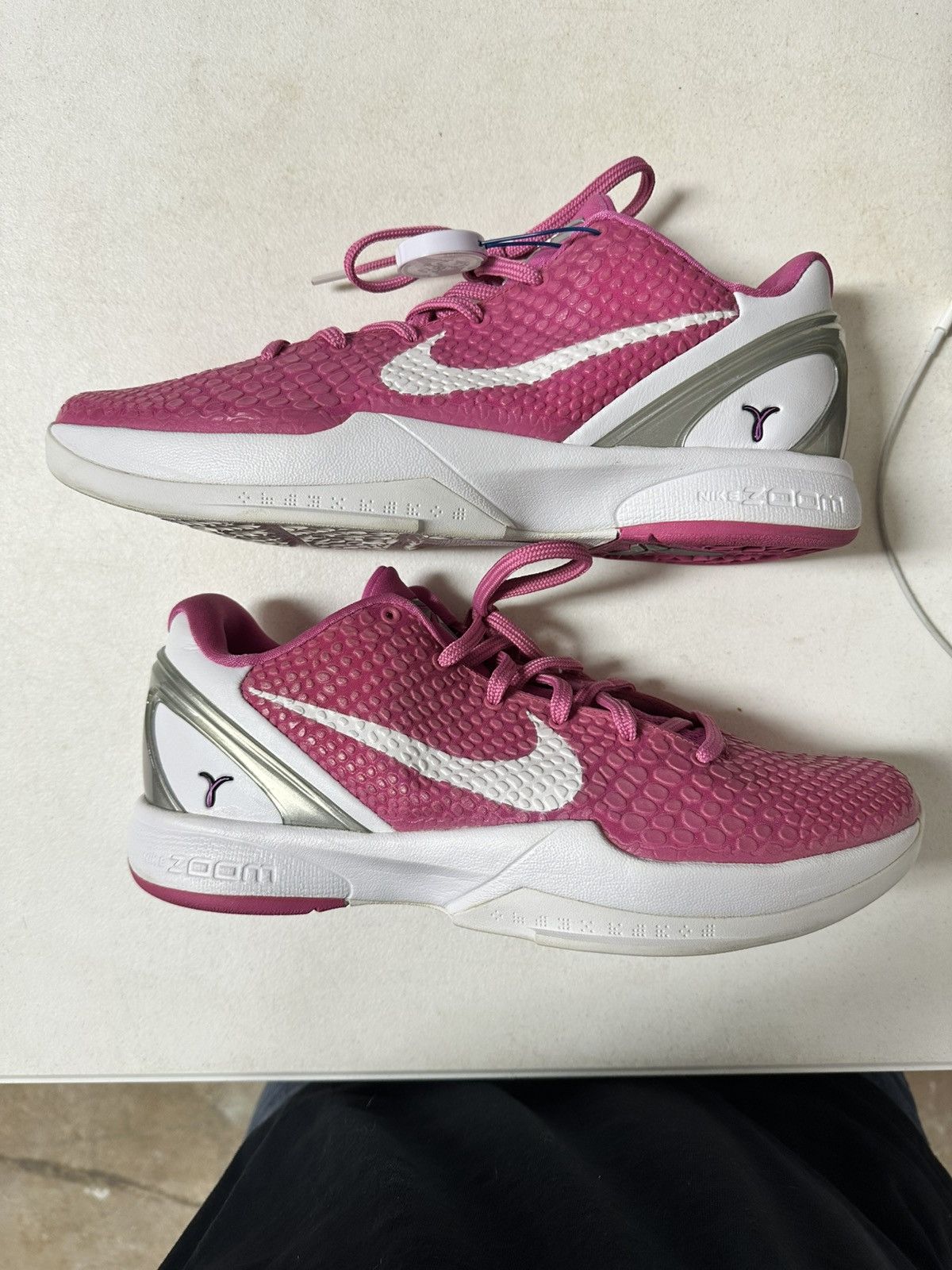 Nike Kobe 6 kay yow think pink Size US 11 / EU 44 - 1 Thumbnail