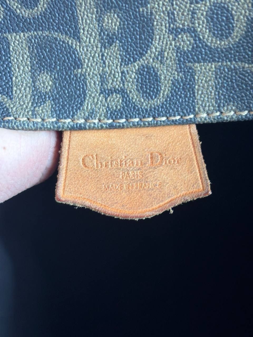 Dior CHRISTIAN DIOR Brown bucket trotter bag vintage Size ONE SIZE - 7 Thumbnail