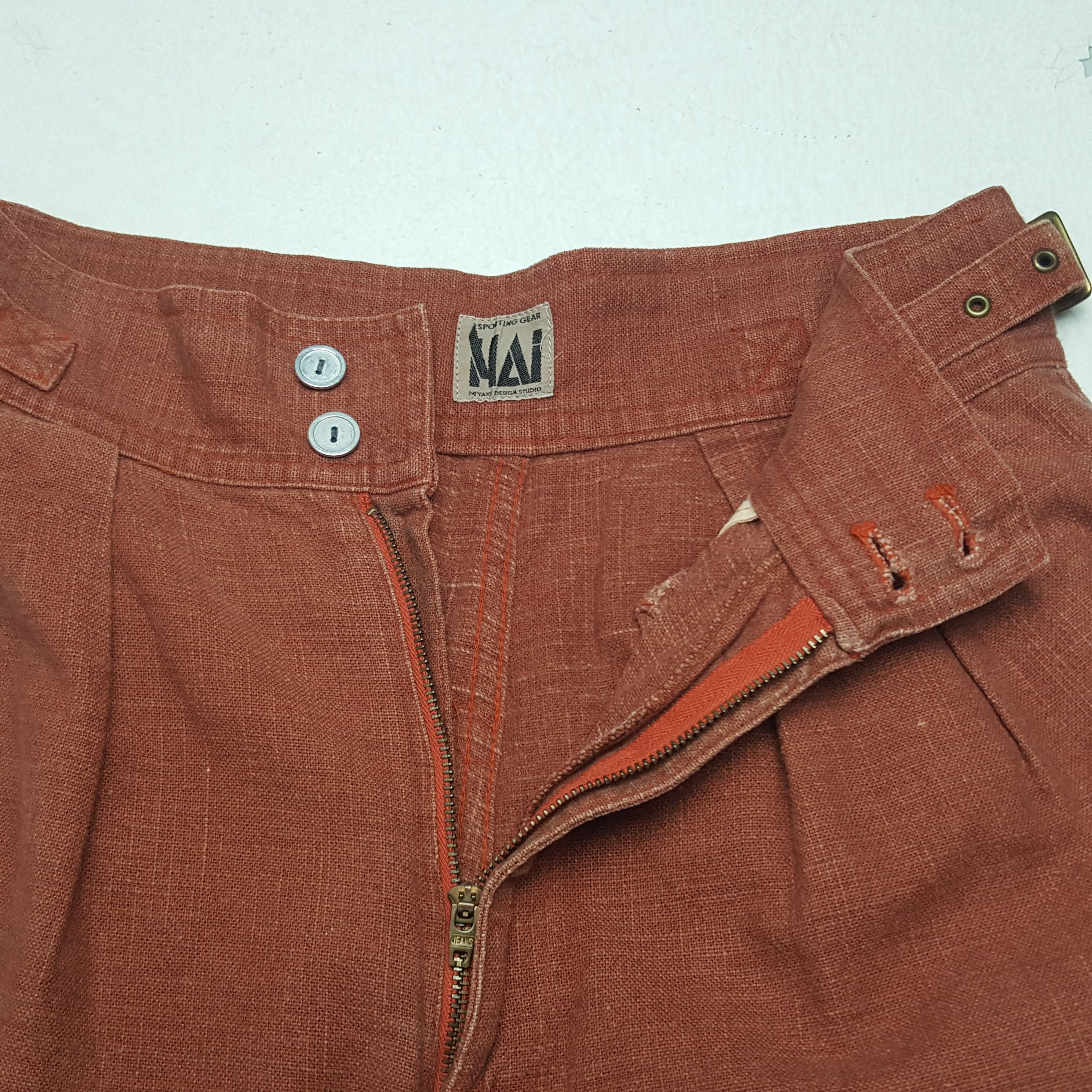Hai Sporting Gear × Issey Miyake × Vintage Vintage Hai Sporting Gear by Issey Miyake Designer Pants Size US 26 / EU 42 - 7 Thumbnail