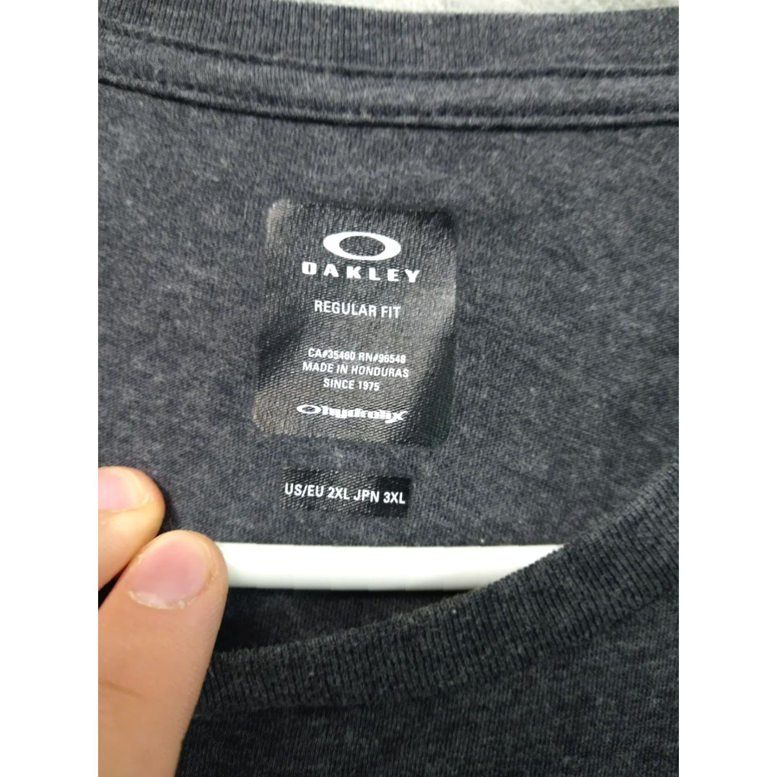 Oakley Oakley Gray Graphic Print Short Sleeve Crew Neck T-Shirt Mens 2XL Size US XXL / EU 58 / 5 - 5 Thumbnail