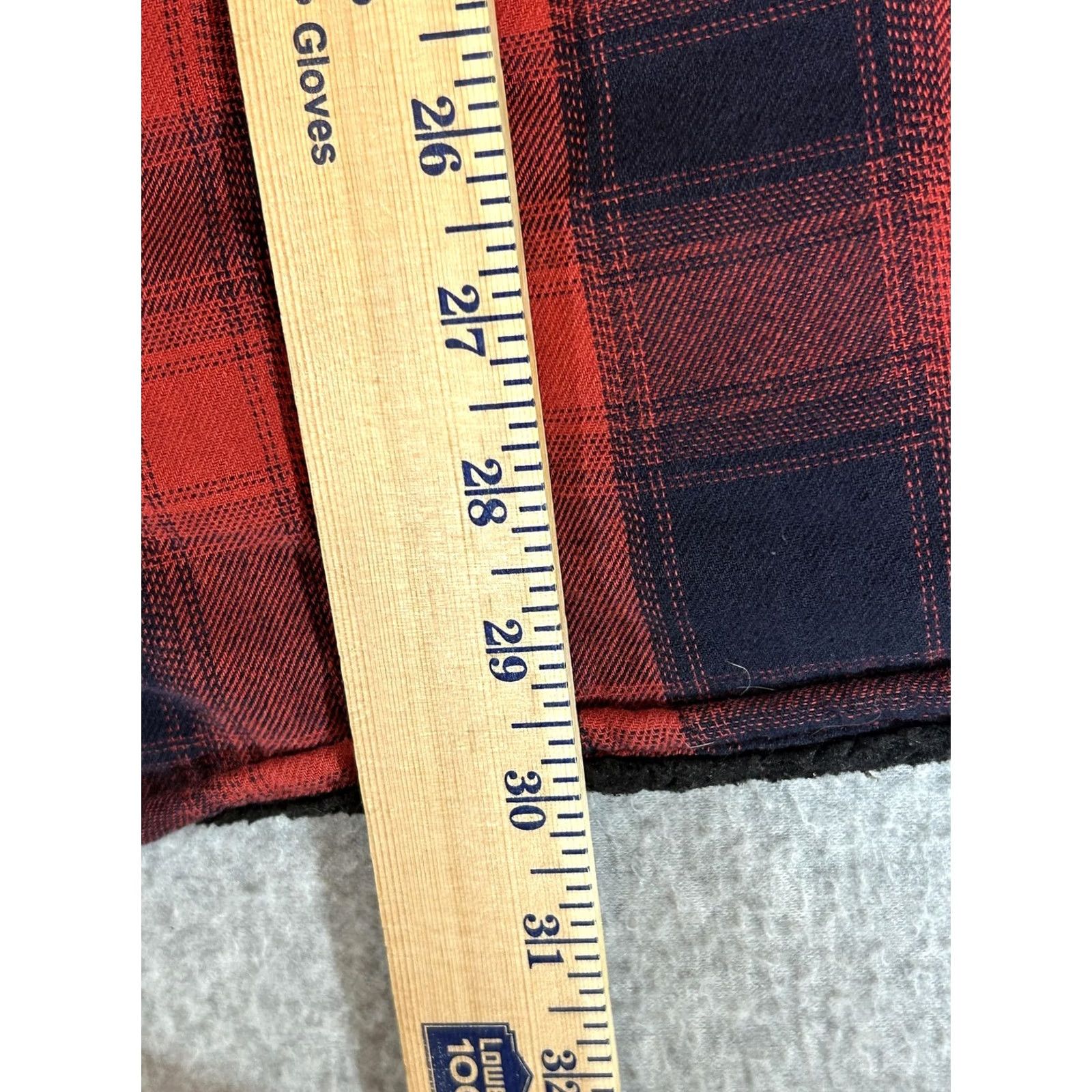 Levi's VINTAGE Levis Jacket Mens XL Buffalo Plaid Flannel Sherpa Lined Shacket Workwear Size US XL / EU 56 / 4 - 7 Thumbnail