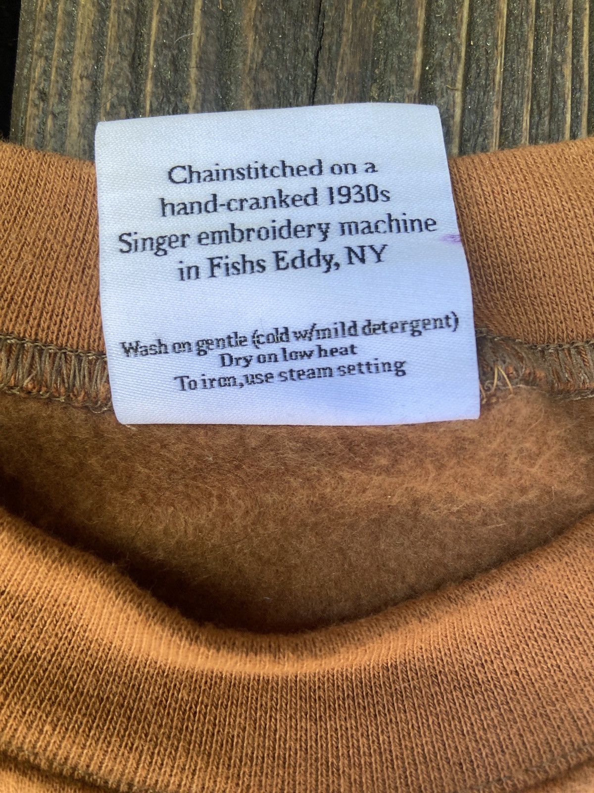 Handmade Grateful Dead hand chainstitched sweatshirt Size US XL / EU 56 / 4 - 7 Thumbnail