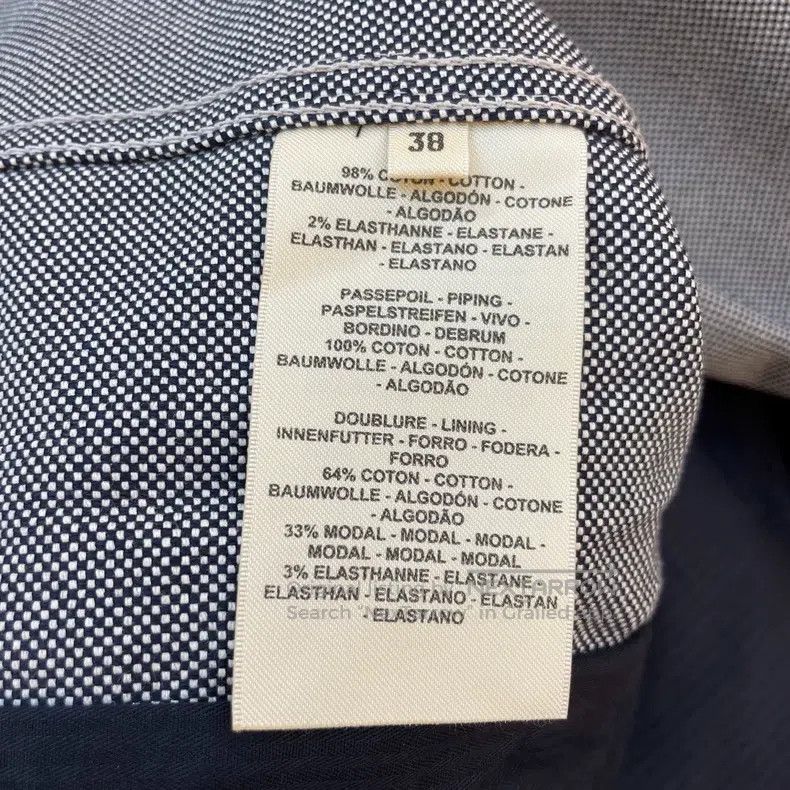 Hermes Hermes Pig Nose Printed Blue Denim Jacket Size XS / US 0-2 / IT 36-38 - 5 Thumbnail