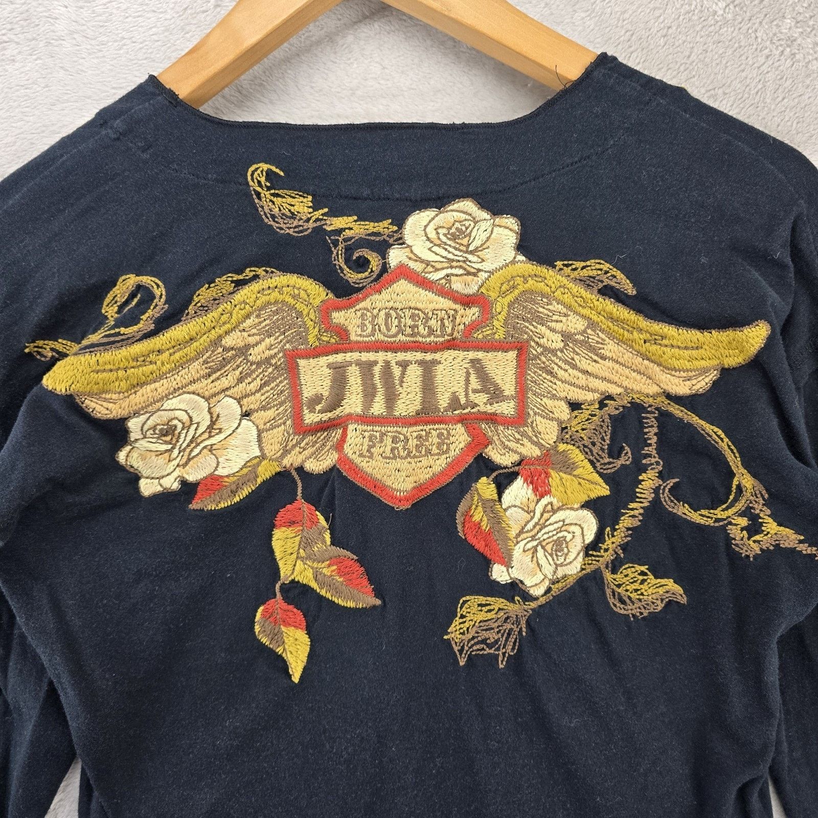 Johnny Was Johnny Was JWLA Embroidered Tunic Small Born Fee Floral Wing Size S / US 4 / IT 40 - 10 Thumbnail