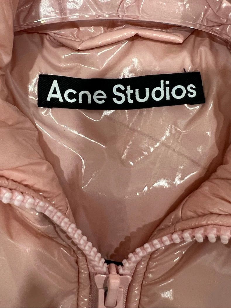 Acne Studios acne studios Pink smiley face down jacket 2502-Nextarrow Size US XXS / EU 40 - 4 Thumbnail