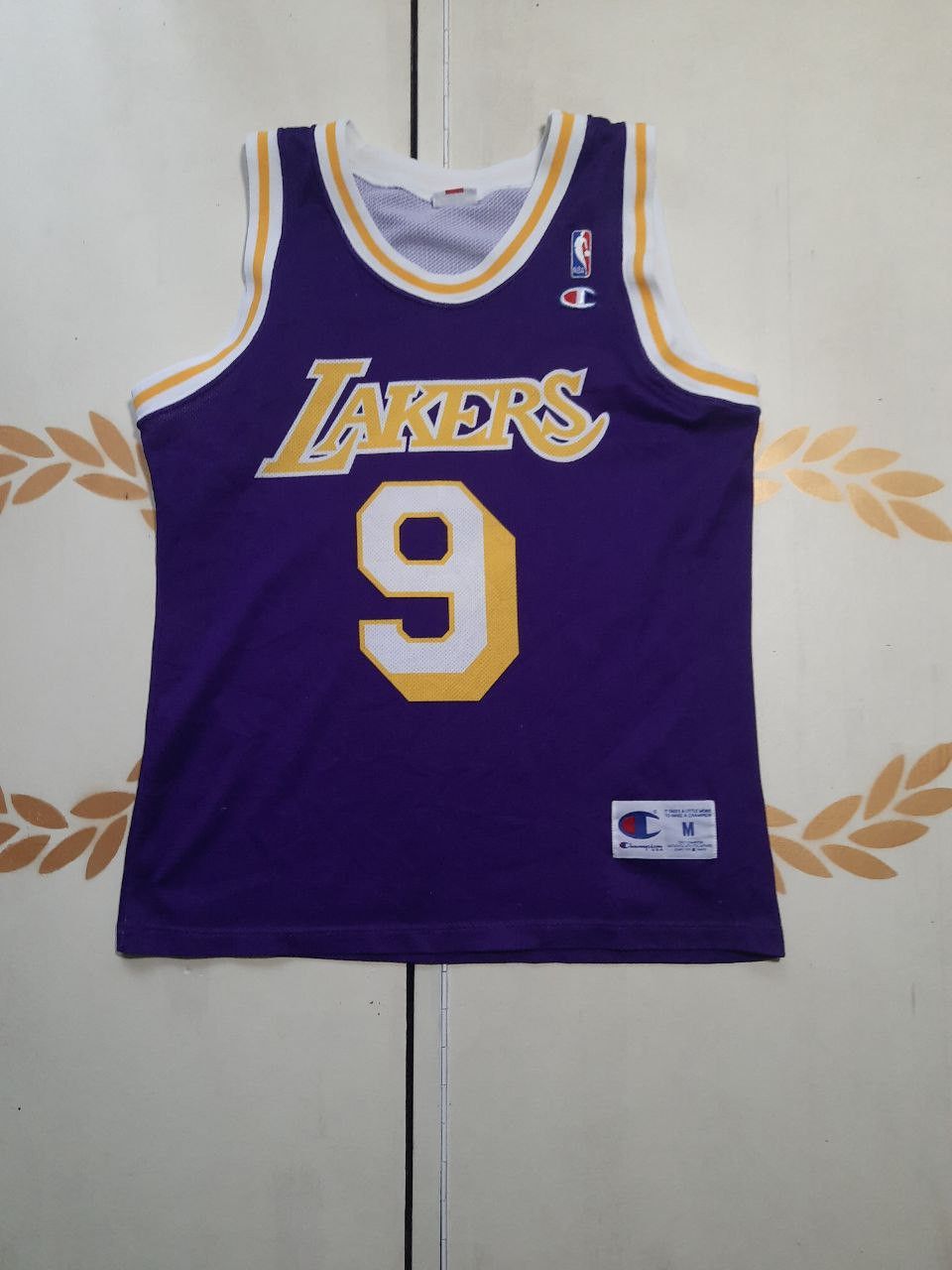 Champion × NBA Champion LA Lakers Jersey #9 Van Exel 90's Size US M / EU 48-50 / 2 - 2 Thumbnail