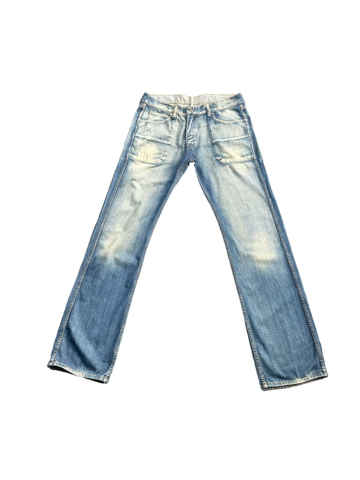 Japanese Brand Melting Pot Reverseable Denim Size US 34 / EU 50 - 1 Thumbnail