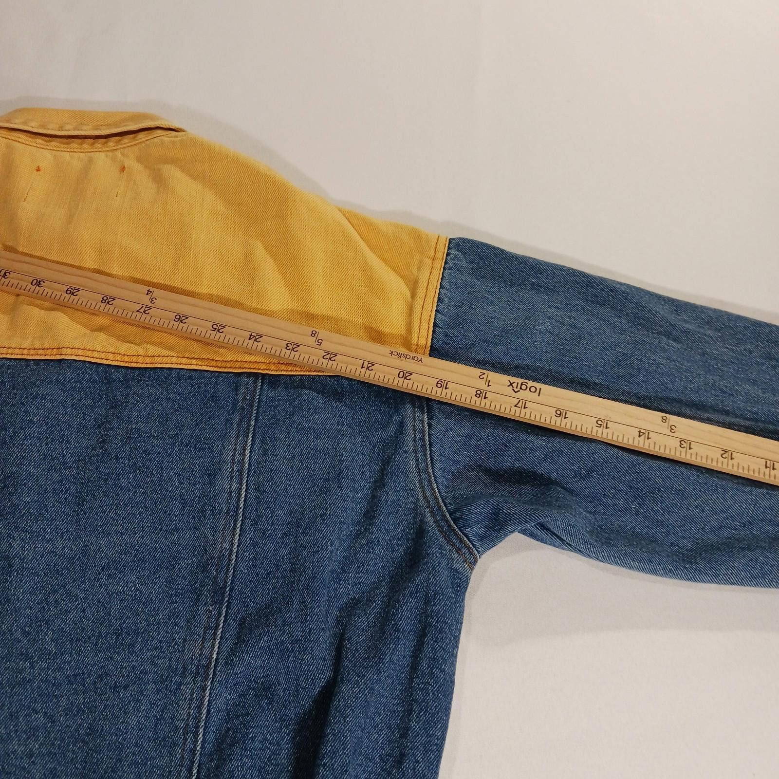 Kirkland Signature Signature 8 Colorbloc S5600 Women Blue Yellow Denim Jacket S Size S / US 4 / IT 40 - 7 Thumbnail