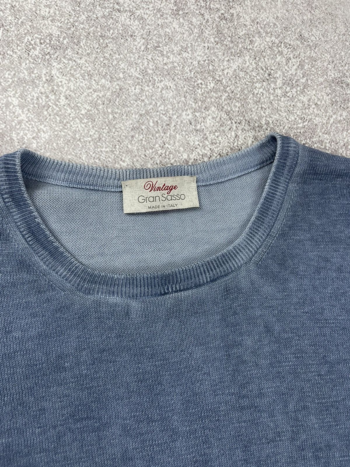 Gran Sasso Gran Sasso Cotton Knit Sweater Men’s Size 52 Size US L / EU 52-54 / 3 - 6 Thumbnail