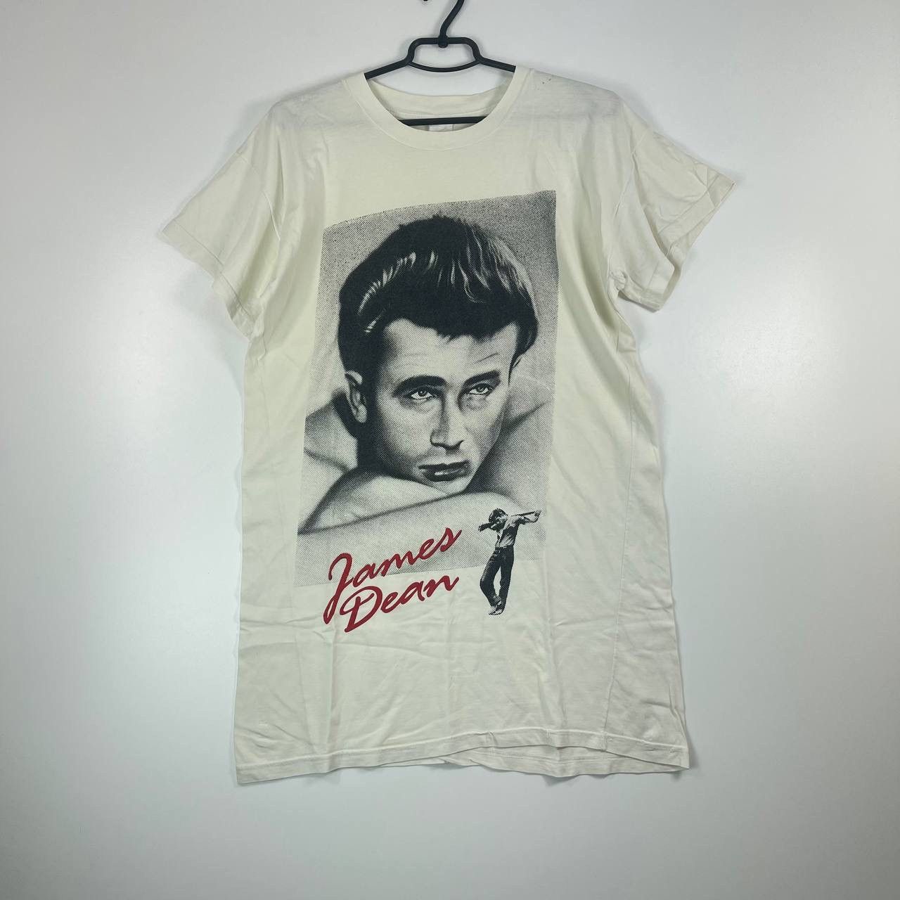 Vintage James Dean Graphic T-Shirt Vintage Style Movie Icon Tee Size US XL / EU 56 / 4 - 1 Thumbnail