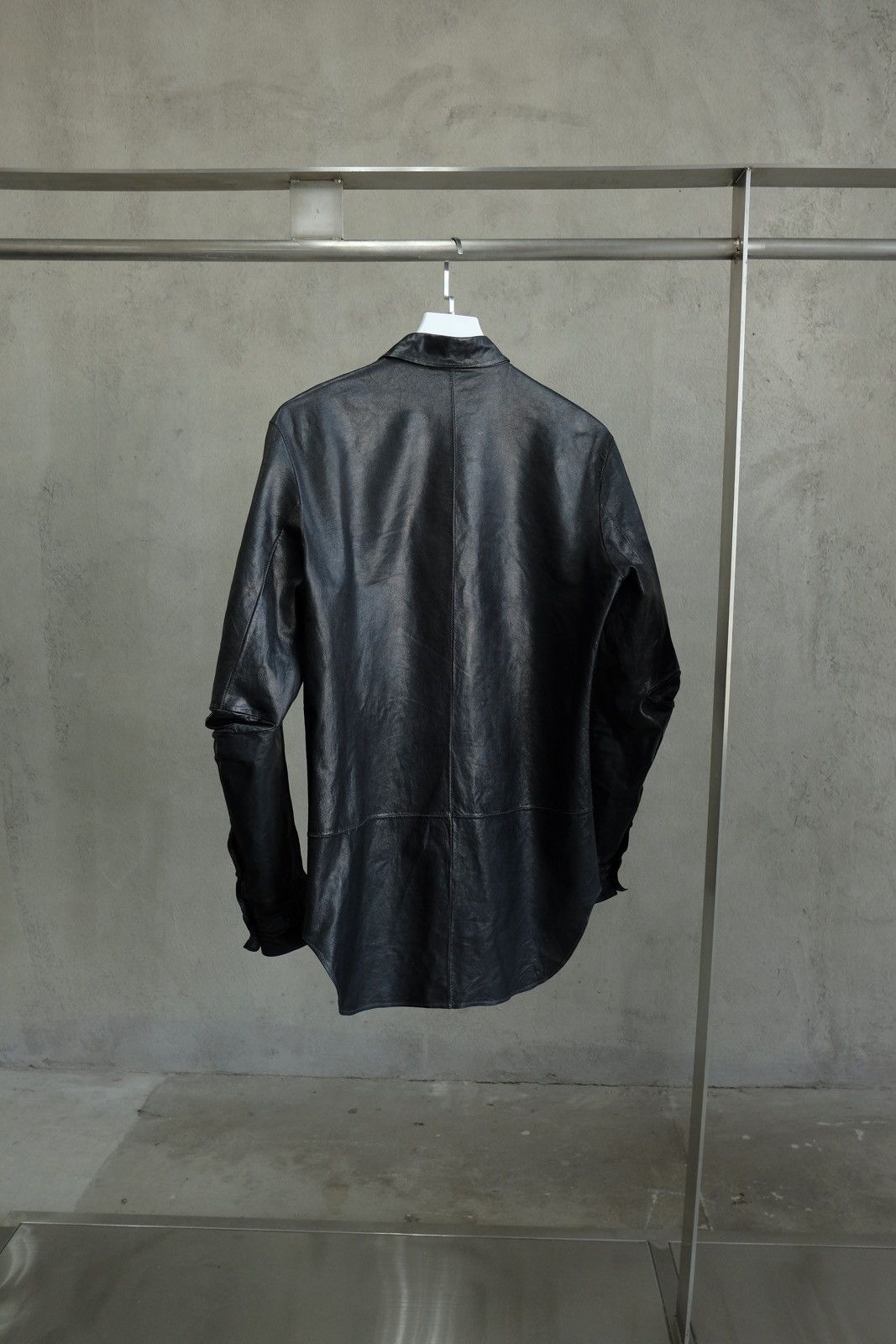 Carol Christian Poell Carol Christian Poell Leather Shirt LM/2704-IN ROOLS-PTC/10 Size US S / EU 44-46 / 1 - 5 Thumbnail