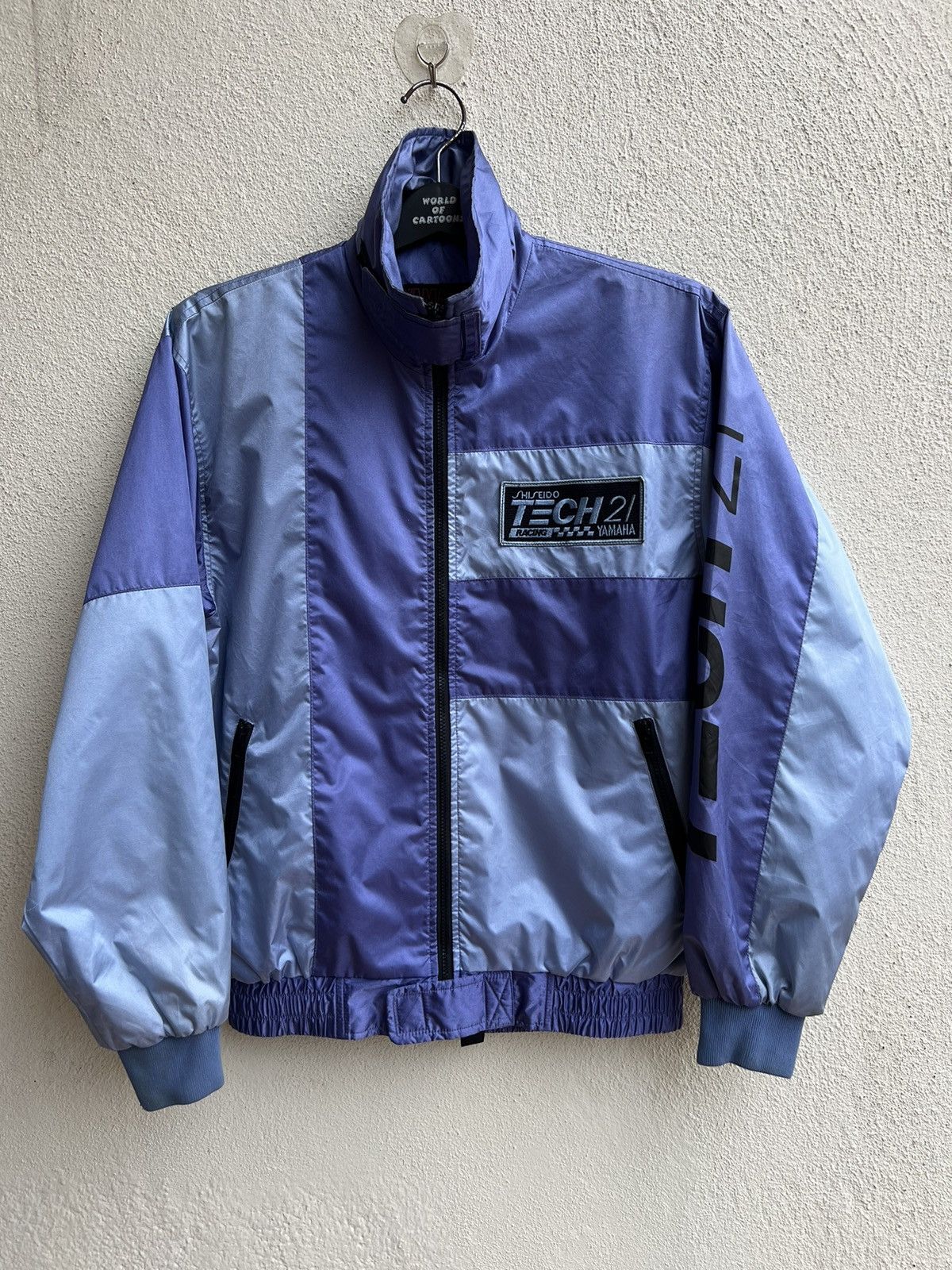 Vintage VTG 90s Yamaha Shiseido Racing Tech 21 Riding Wear Jacket Size US L / EU 52-54 / 3 - 22 Thumbnail