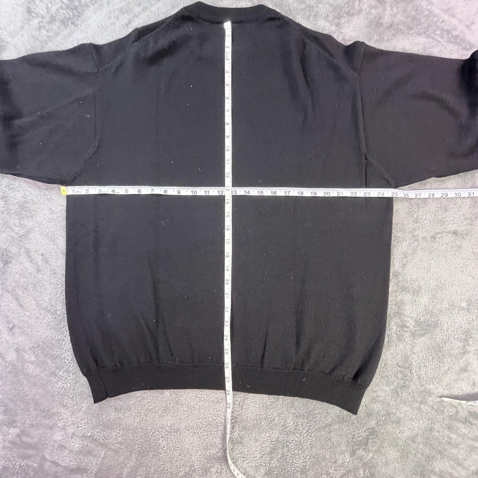 Gap Vintage GAP Sweater Mens XL Black Merino Wool Crewneck 90s Size US XL / EU 56 / 4 - 7 Thumbnail