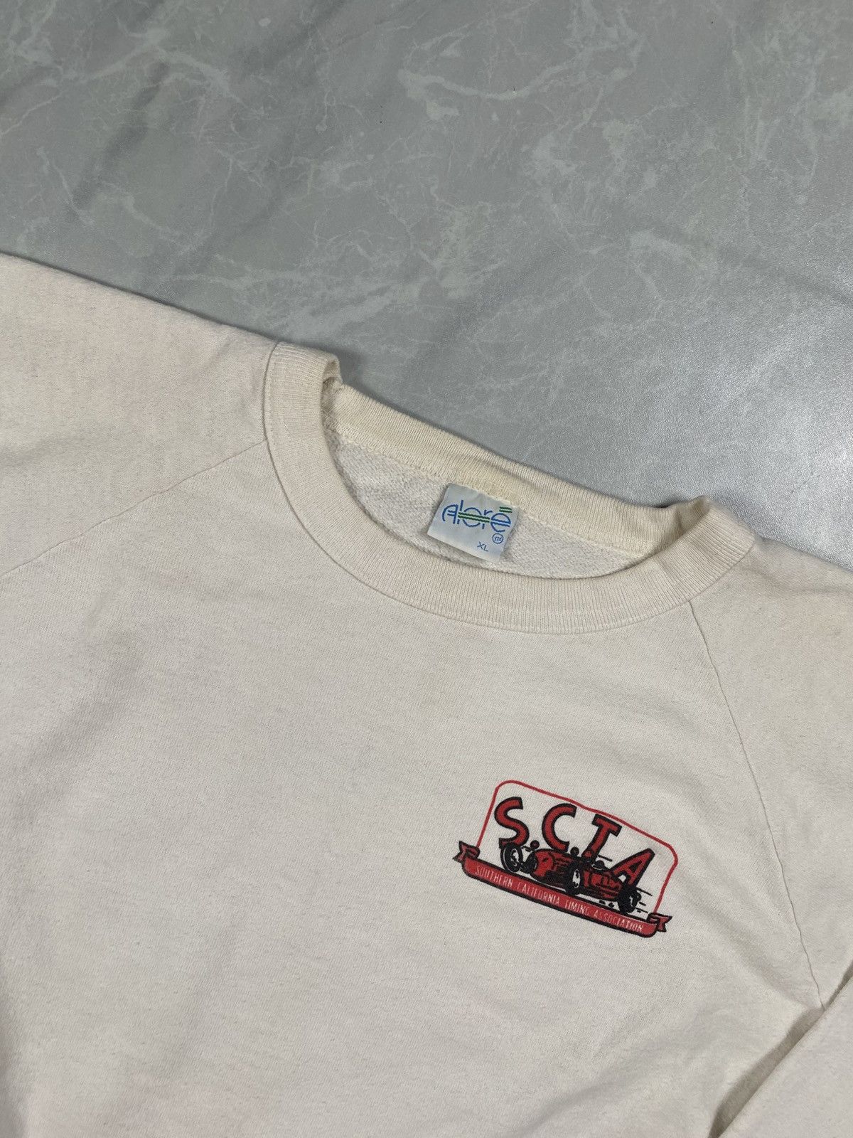 Fox Racing Rare Vintage 1991 Hot Rod El Mirage Dry Lakes Crewneck Size US L / EU 52-54 / 3 - 6 Thumbnail