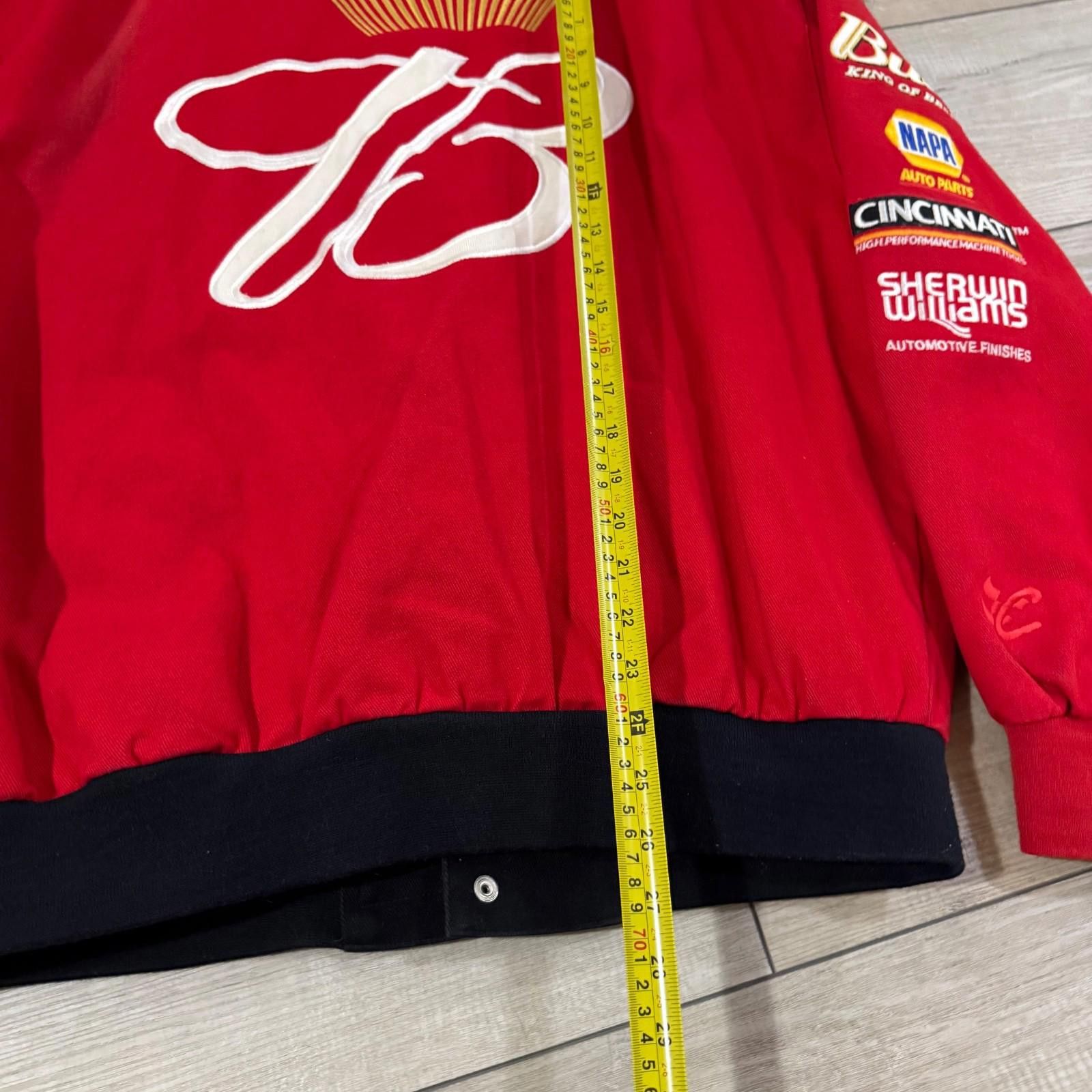 Chase Authentics Vintage Budweiser NASCAR Jacket Dale Earnhardt Jr 8 Chase L Size US L / EU 52-54 / 3 - 5 Thumbnail