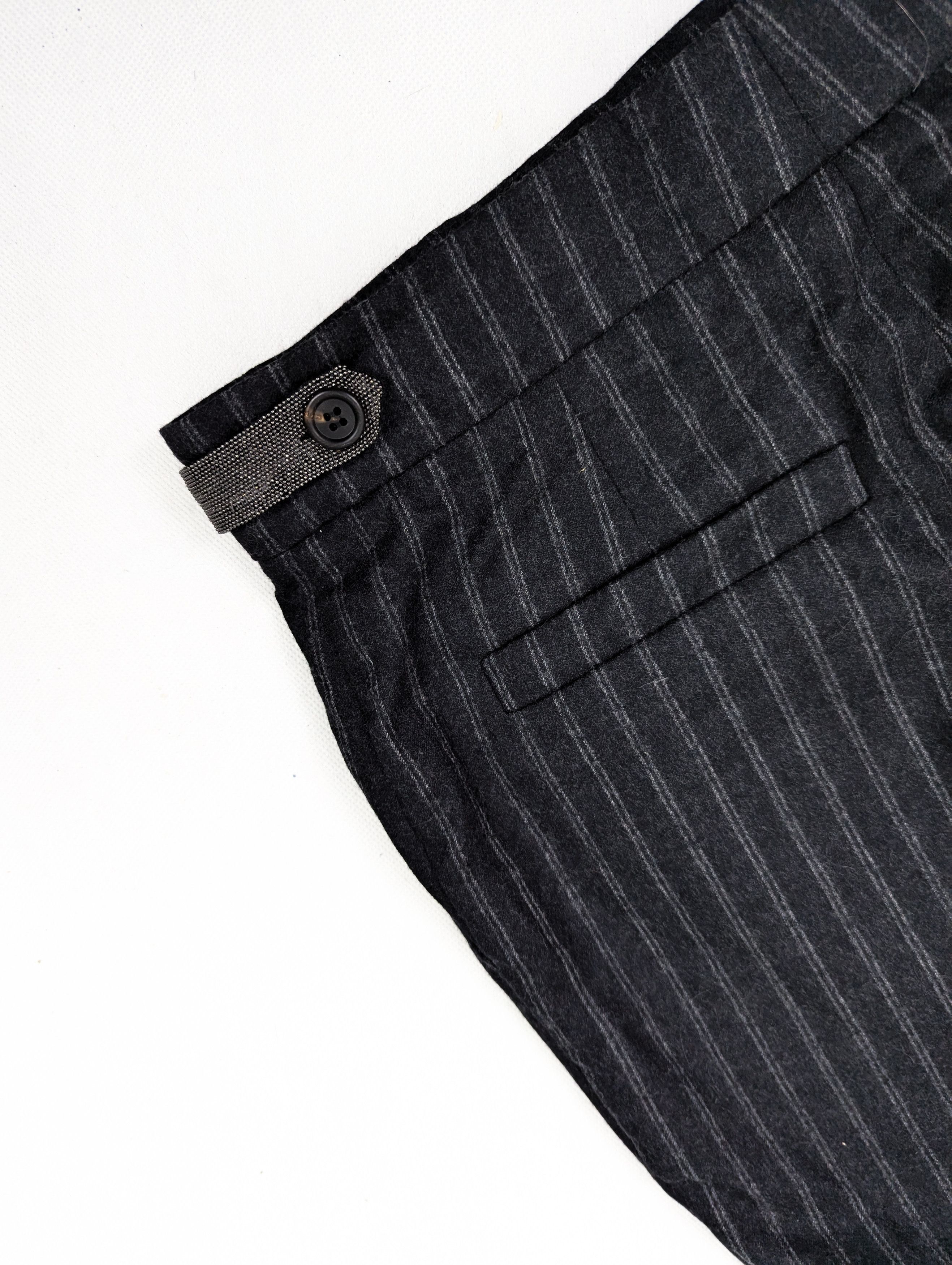 Brunello Cucinelli brunello cucinelli wool trousers pants Size 26" / US 2 / IT 38 - 8 Thumbnail