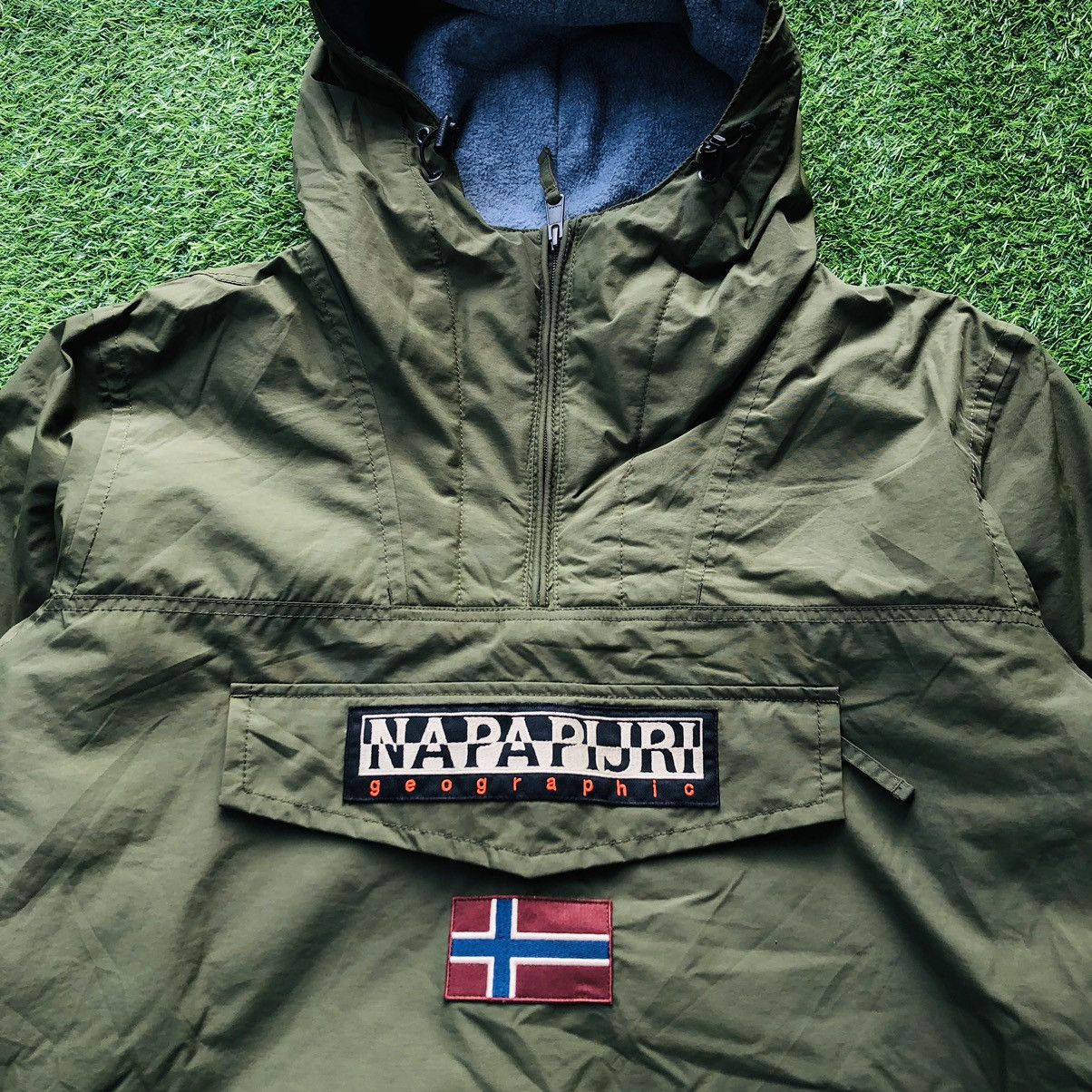 Napapijri Napapijri Geographic Rainforest Anorak Jacket Size US XXL / EU 58 / 5 - 2 Thumbnail