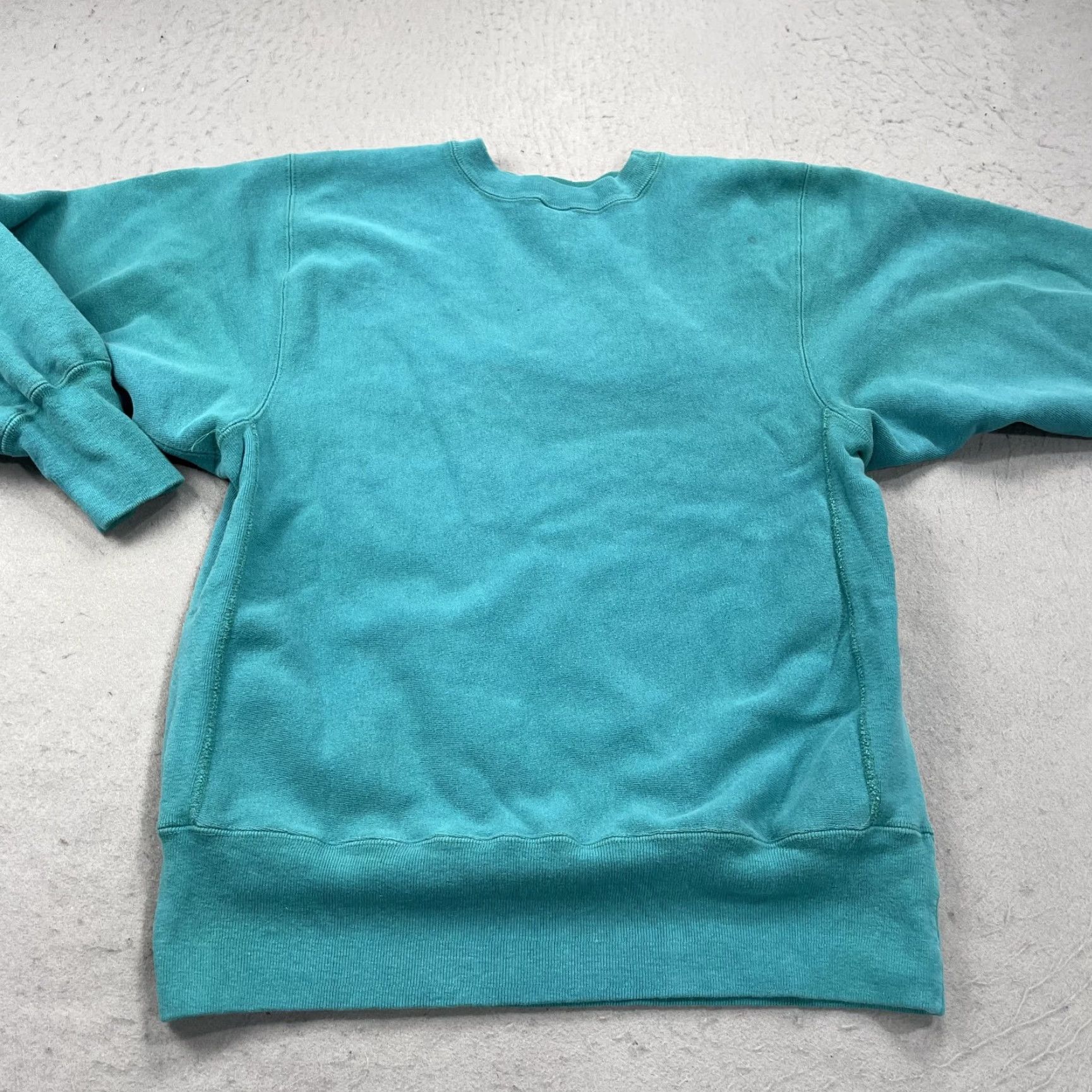 Champion VINTAGE Champion Sweatshirt Mens Large Green Heavy Reverse Weave Made USA 90s Size US L / EU 52-54 / 3 - 7 Thumbnail