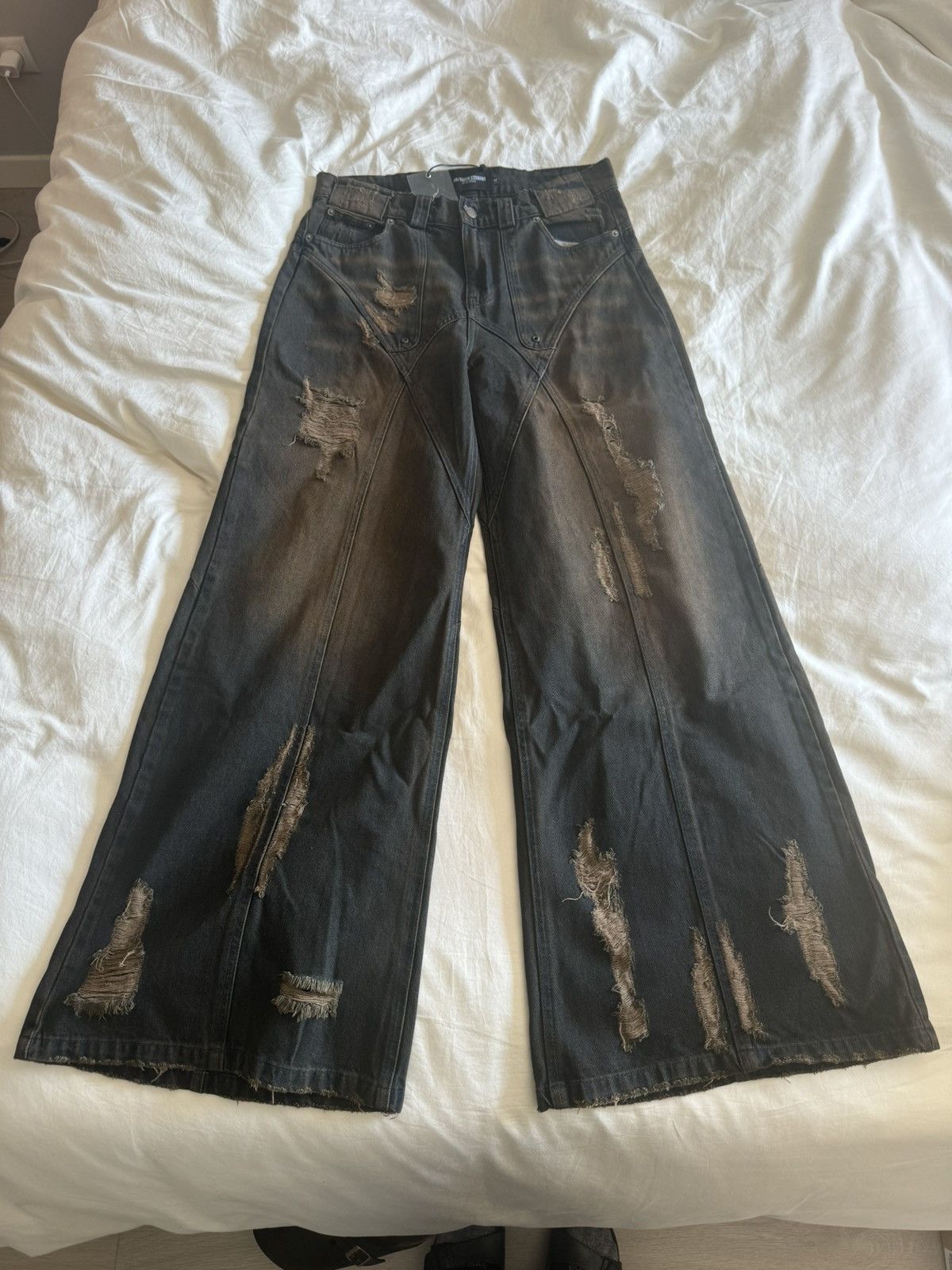 パンツ NO/FAITH STUDIOS RUSTED USED DUNE DENIM NO/FAITH STUDIOS RUSTED USED DUNE DENIM