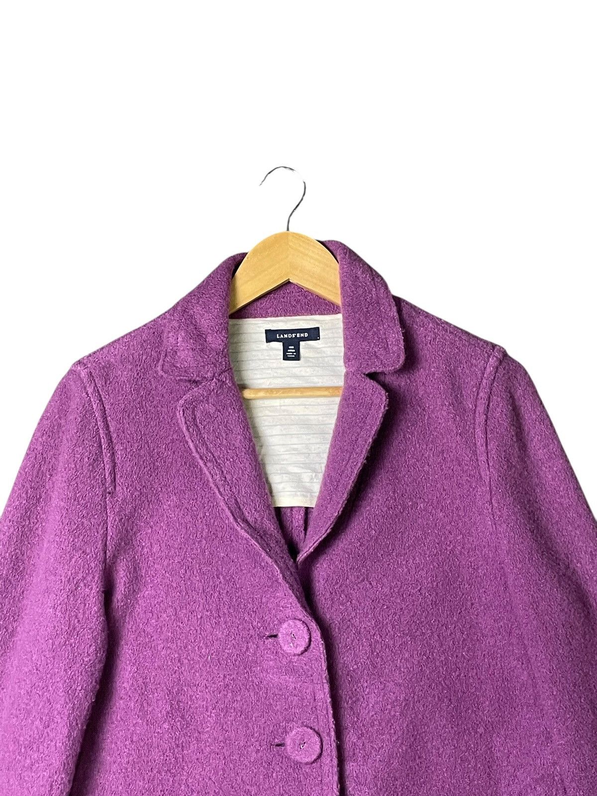 Designer × Lands' End × Vintage Vintage Lands End Fleece Jacket (49) Size US XS / EU 42 / 0 - 4 Thumbnail