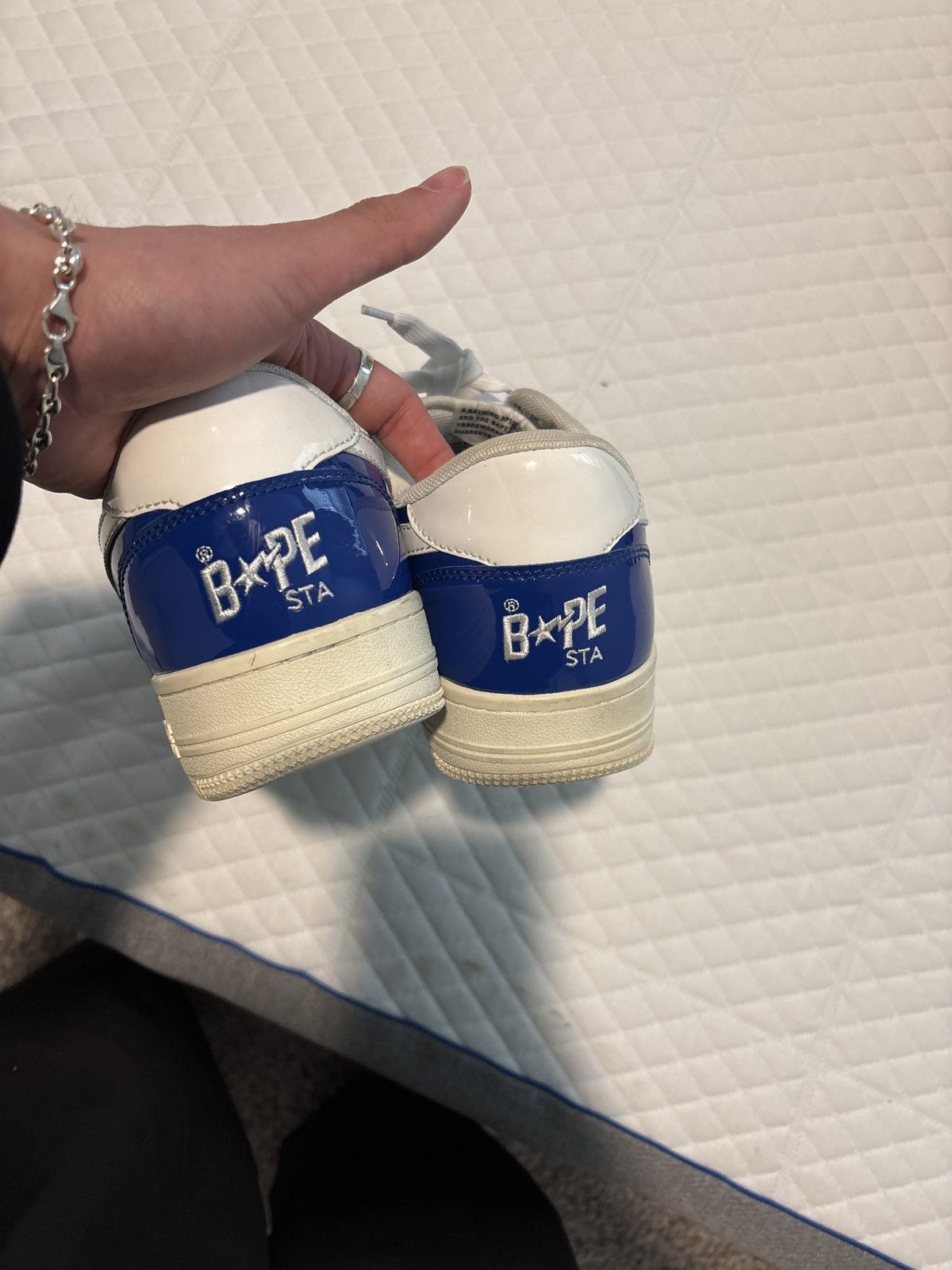 Bape Bapesta Low M2 Blue Size US 9 / EU 42 - 8 Thumbnail