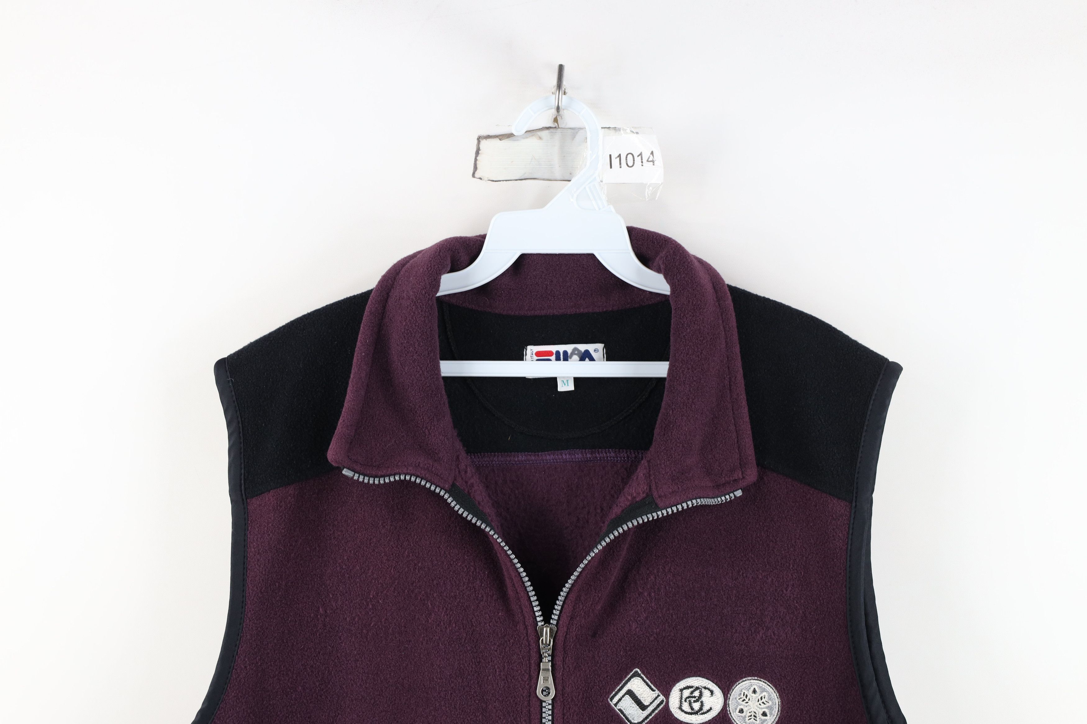 Fila Vintage 90s Fila Ice Tech Ski Snowboard Fleece Vest Jacket Size US M / EU 48-50 / 2 - 2 Thumbnail
