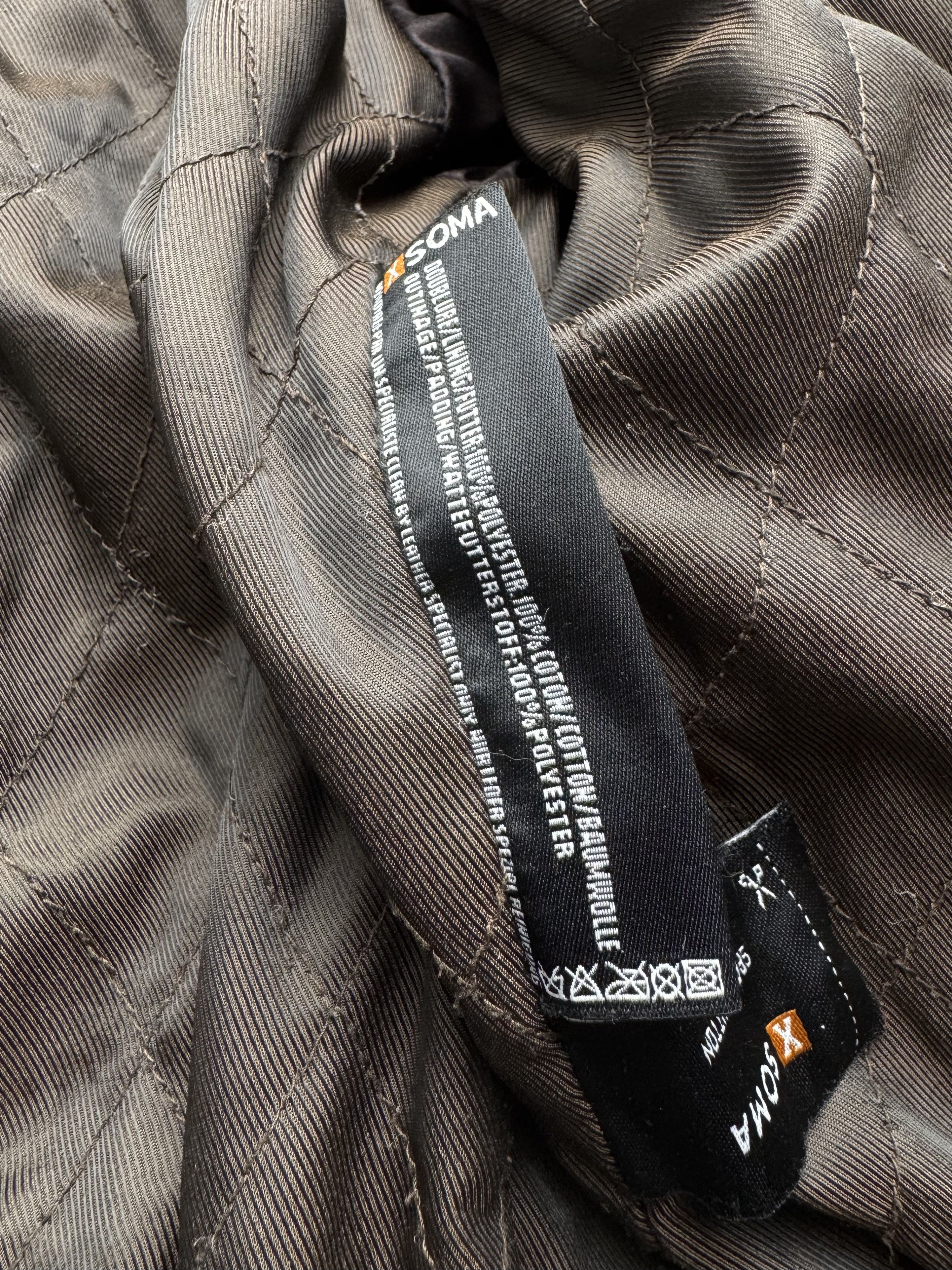 Vintage Vintage Real Leather Bomber Jacket Button Up Casual Jacket Size M / US 6-8 / IT 42-44 - 11 Thumbnail