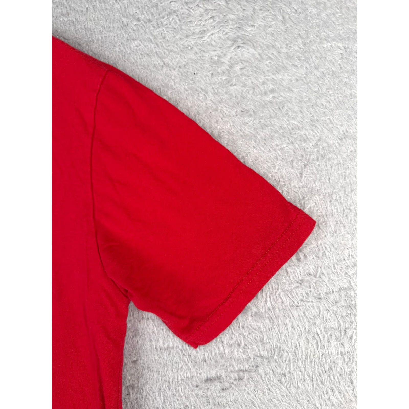 The North Face The North Face Shirt Men Small Red Short Sleeve Crew Neck Cotton Outdoor Logo Size US S / EU 44-46 / 1 - 2 Thumbnail