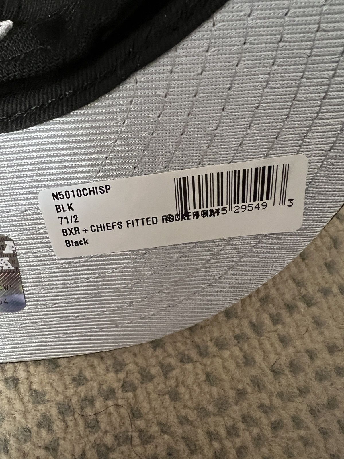 Born X Raised × New Era NEW [7 1/2] NEW Born Raised NEW ERA NFL KS Chief rocker hat Size ONE SIZE - 4 Thumbnail
