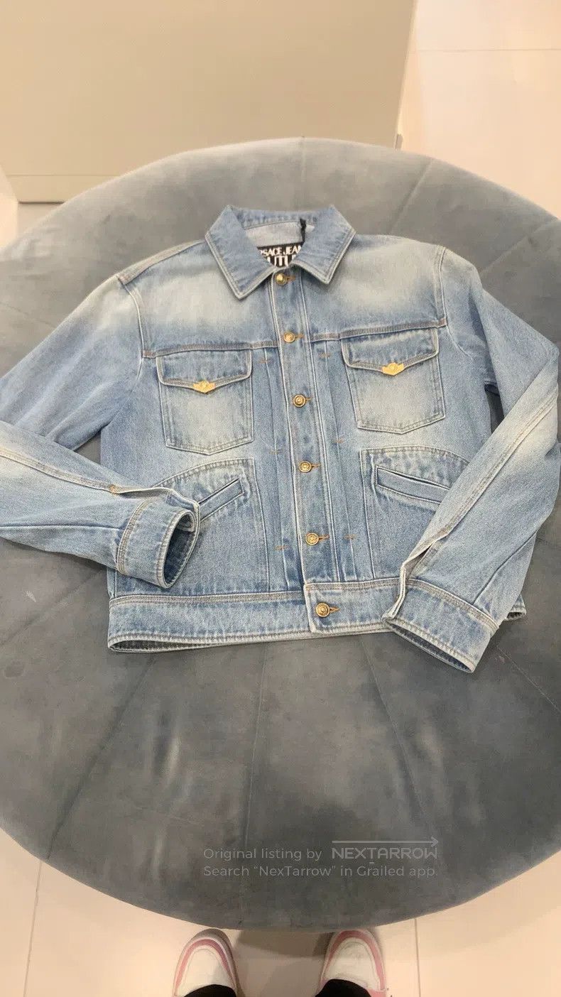 Versace Versace Haute couture denim jacket Size US S / EU 44-46 / 1 - 1 Thumbnail