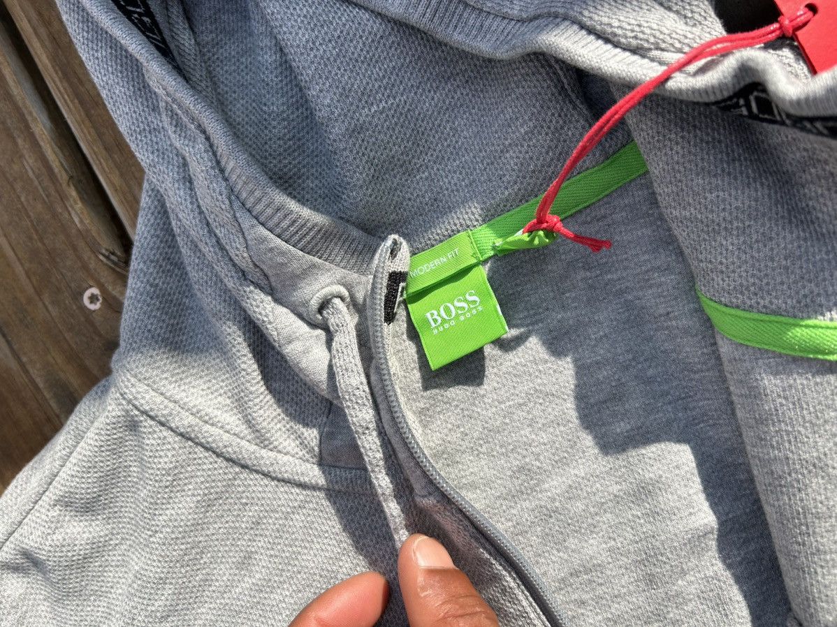 Hugo Boss HUGO Light Gray Zip-Up Hoodie Size US S / EU 44-46 / 1 - 4 Thumbnail