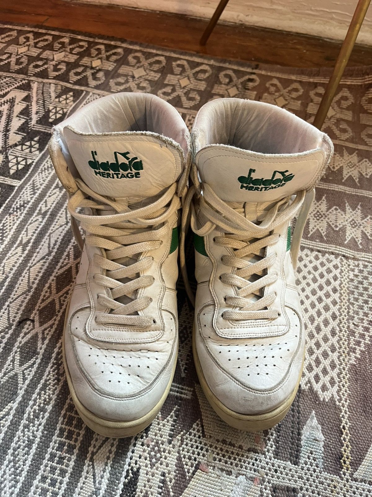 Diadora Basket mi vintage sz.9.5/43 Size US 9.5 / EU 42-43 - 1 Thumbnail