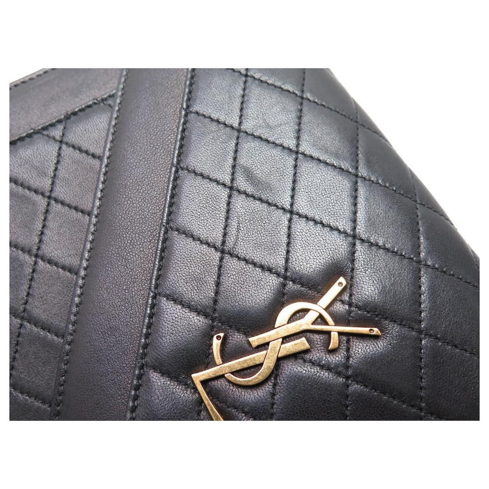 Saint Laurent Paris o1b1hav110824 Size: OS / Gaby Satchel Bag Lambskin in Black Size ONE SIZE - 14 Thumbnail