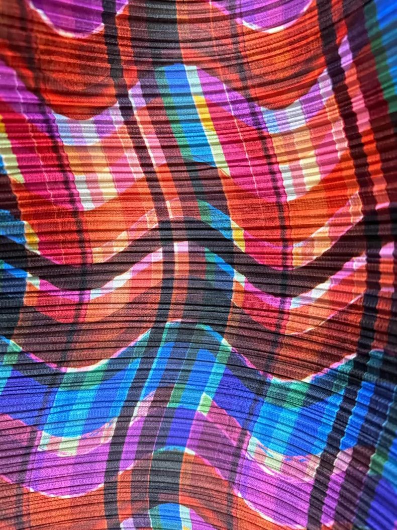 Issey Miyake Issey Miyake Rainbow spring pleated dress Size XXL / US 16-18 / IT 52-54 - 2 Thumbnail