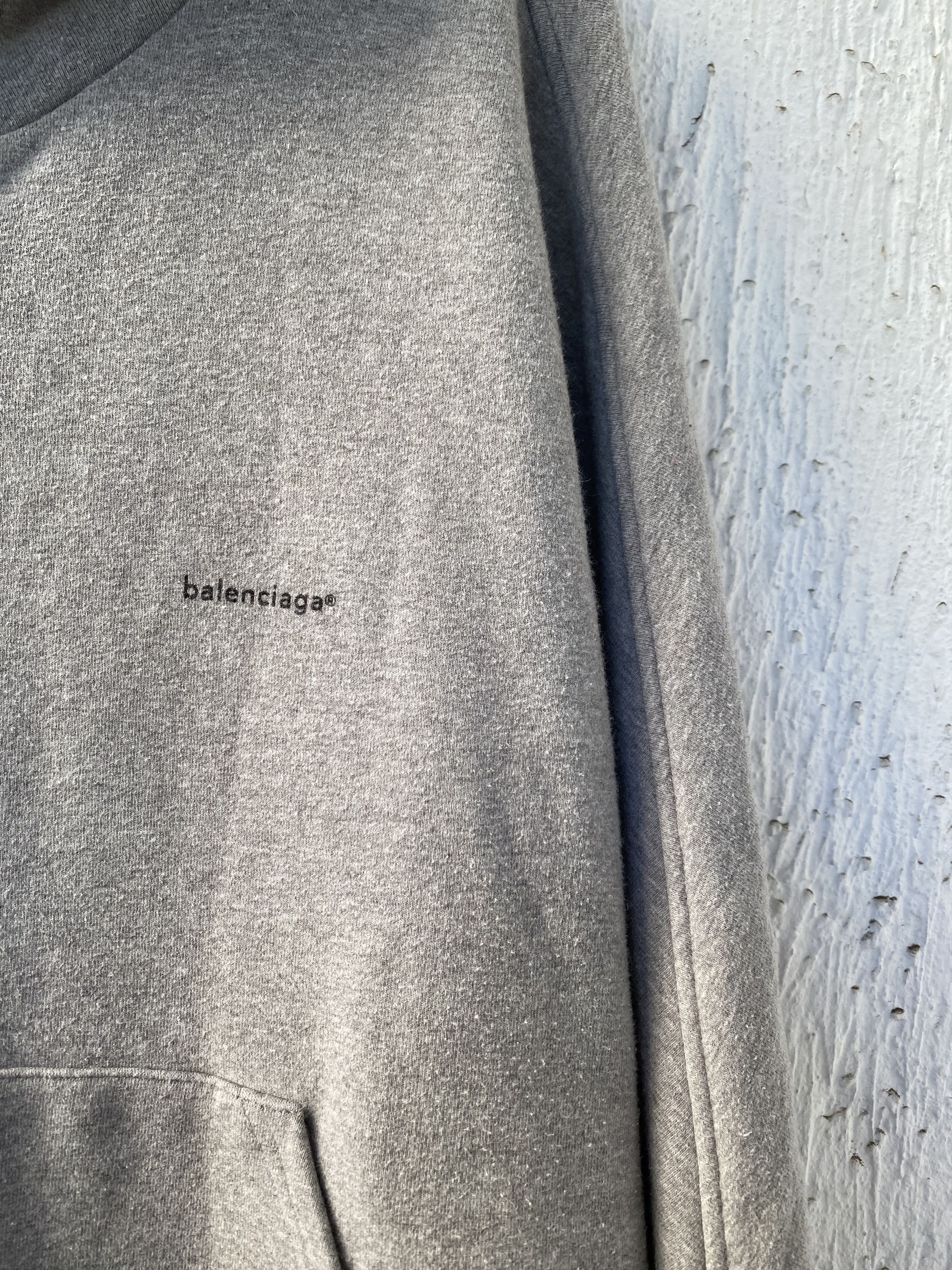 Balenciaga small logo zip up hoodie Size US M / EU 48-50 / 2 - 2 Thumbnail