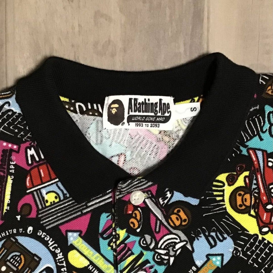 Bape BAPE Milo Cadillac Polo Shirt a bathing ape NIGO Size US S / EU 44-46 / 1 - 4 Thumbnail