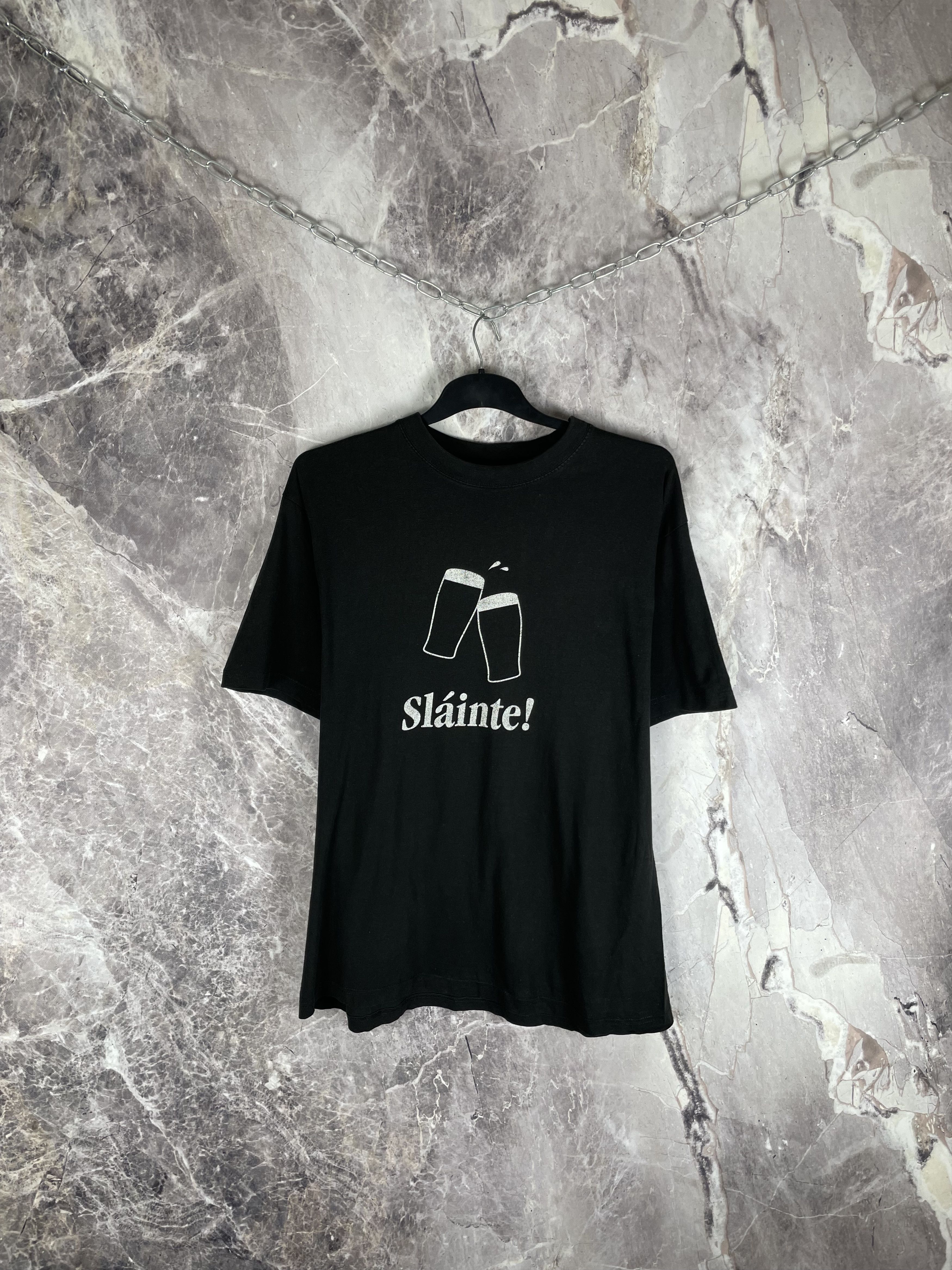 Vintage Vintage Guiness Beer Tee Shirt Size US L / EU 52-54 / 3 - 1 Thumbnail