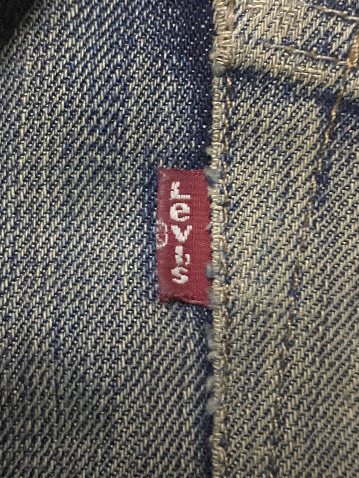 Levi's Vintage Levis 501 Y2K Mud Wash Distressed Slim Fit jeans Size US 32 / EU 48 - 12 Thumbnail