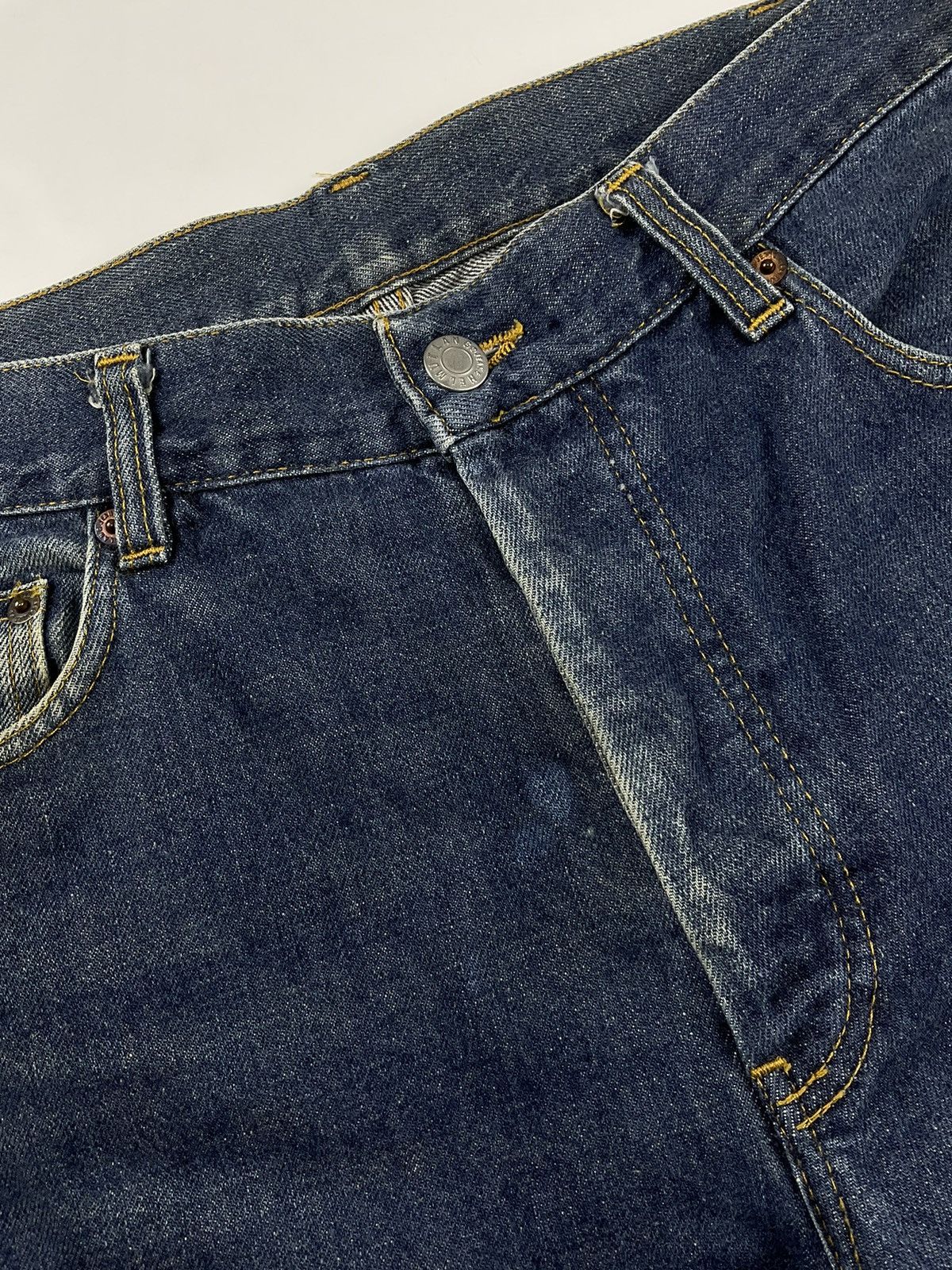Helmut Lang Helmut Lang 1997 Denim Cargo Pants Size US 31 - 7 Thumbnail