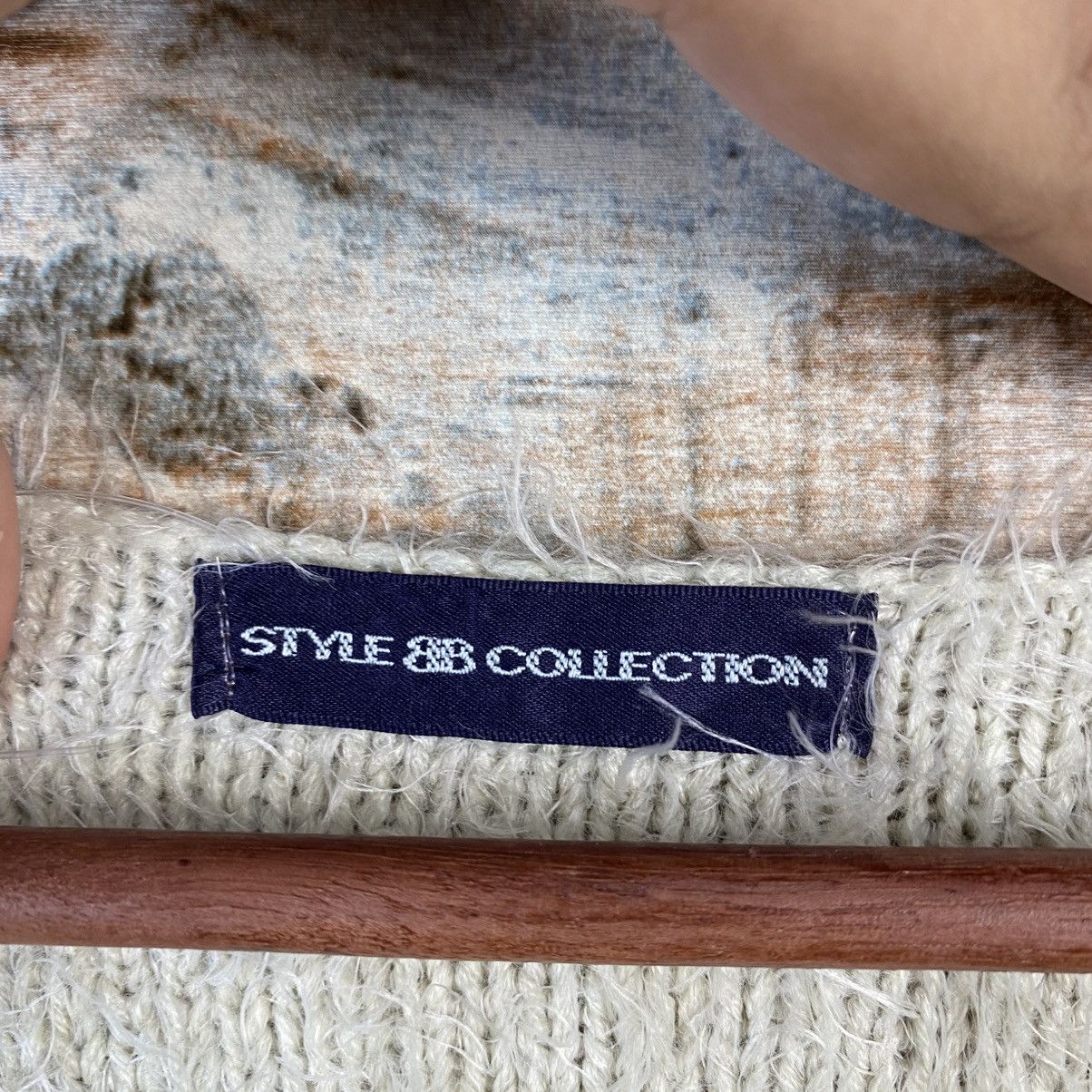 Japanese Brand DL Style Collection Orange shaggy fur mohair Knitwear #C1055 Size M / US 6-8 / IT 42-44 - 9 Thumbnail