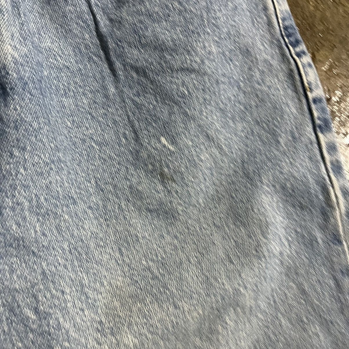 Levi's × Vintage Crazy Vintage Levi's 550 Jeans Faded Y2K Light Wash Skater Size US 34 / EU 50 - 11 Thumbnail